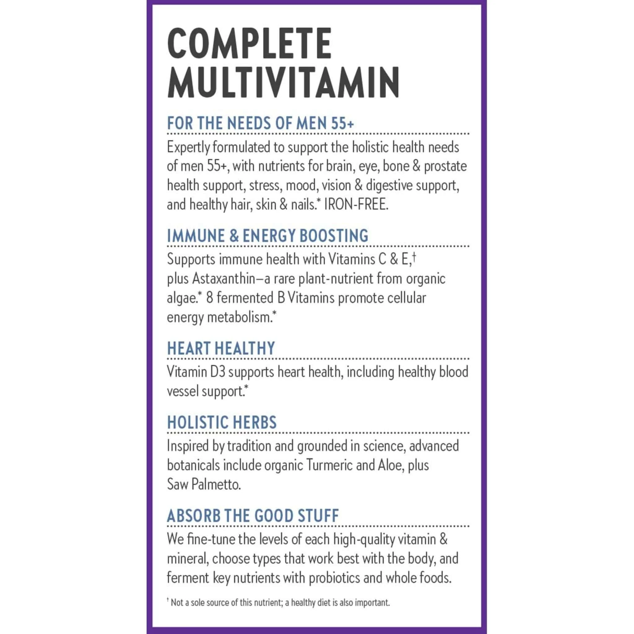 New Chapter Every Man's One Daily Multi 55+, Tablets - Image 10