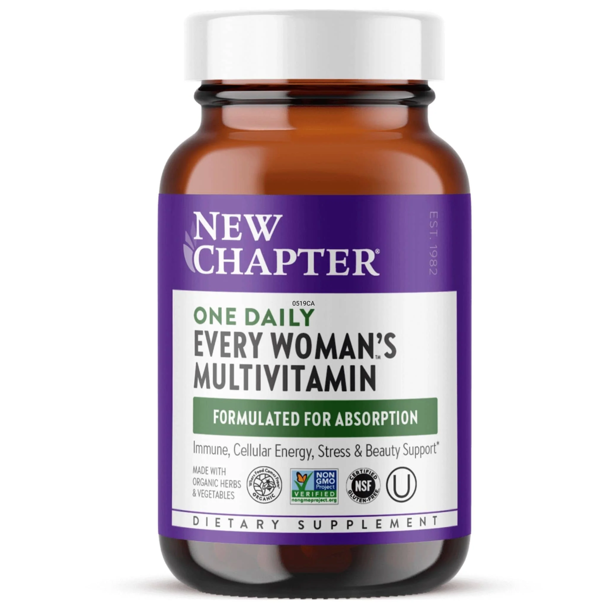 New Chapter Every Woman's One Daily Multivitamin Tablets - Image 4