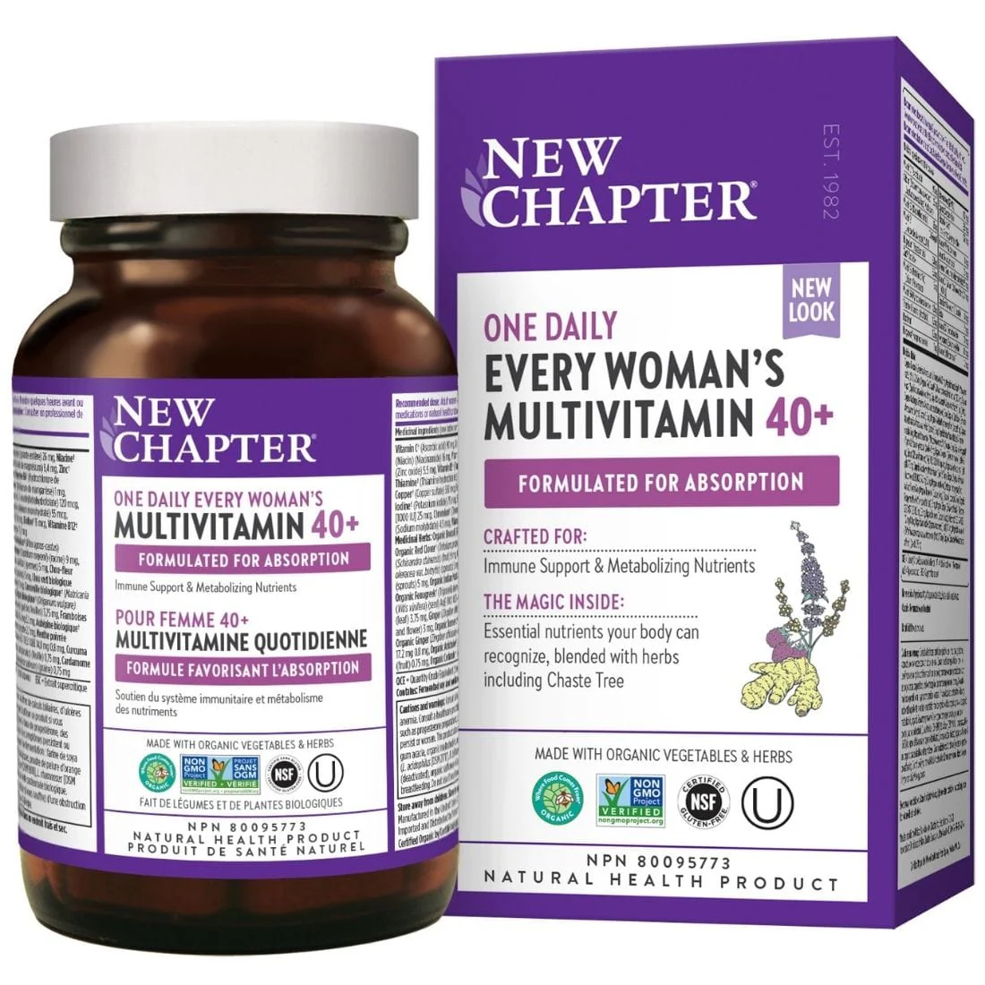 New Chapter Every Womans One Daily 40+ Multivitamin - Image 2