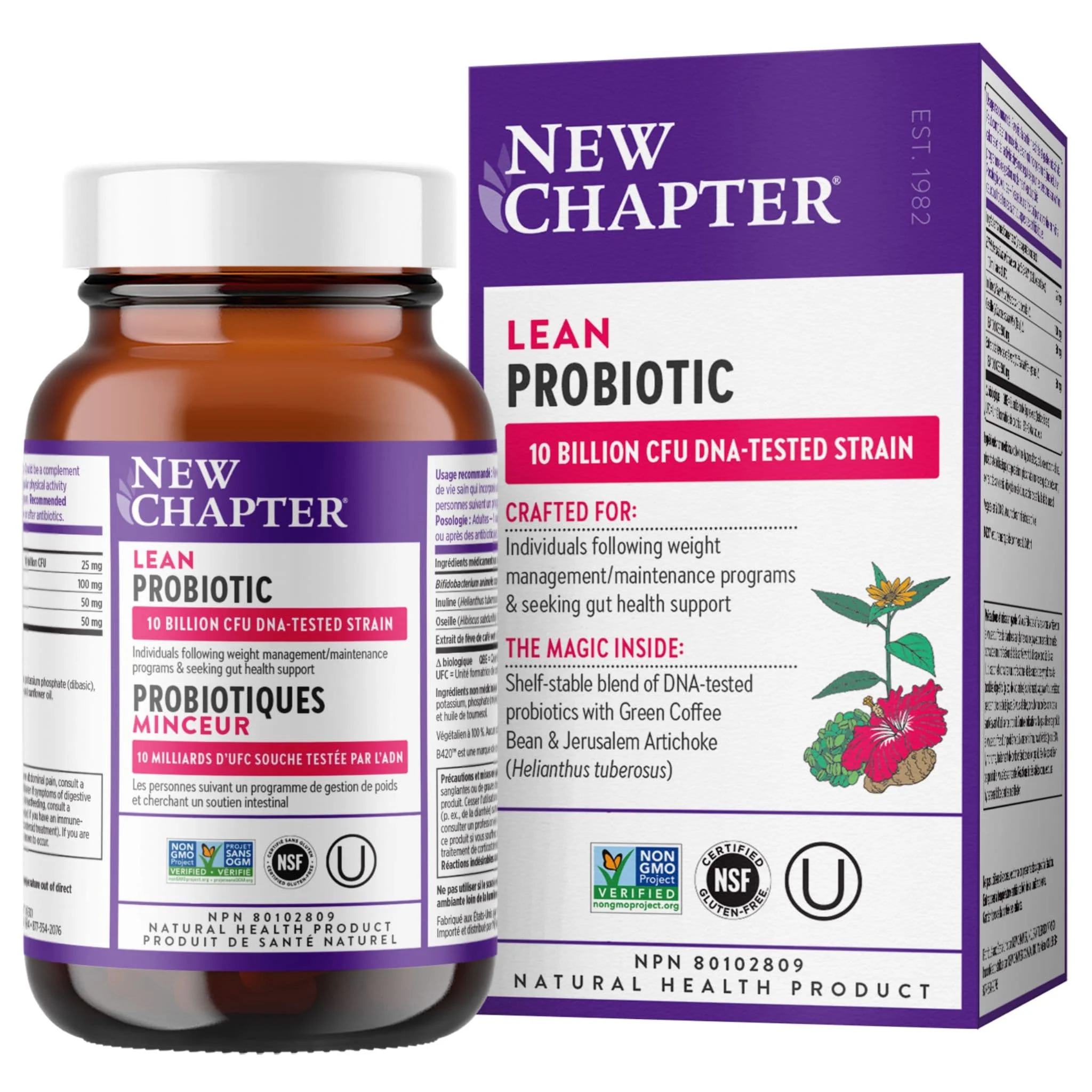 New Chapter Lean Probiotic, 30 Capsules