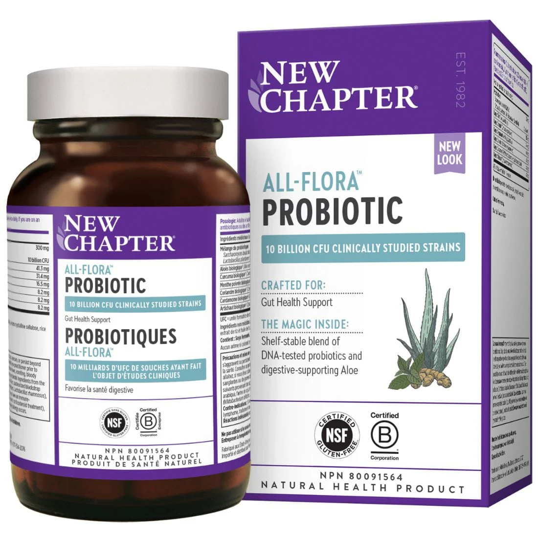 New Chapter Probiotic All-Flora Capsules - Image 3