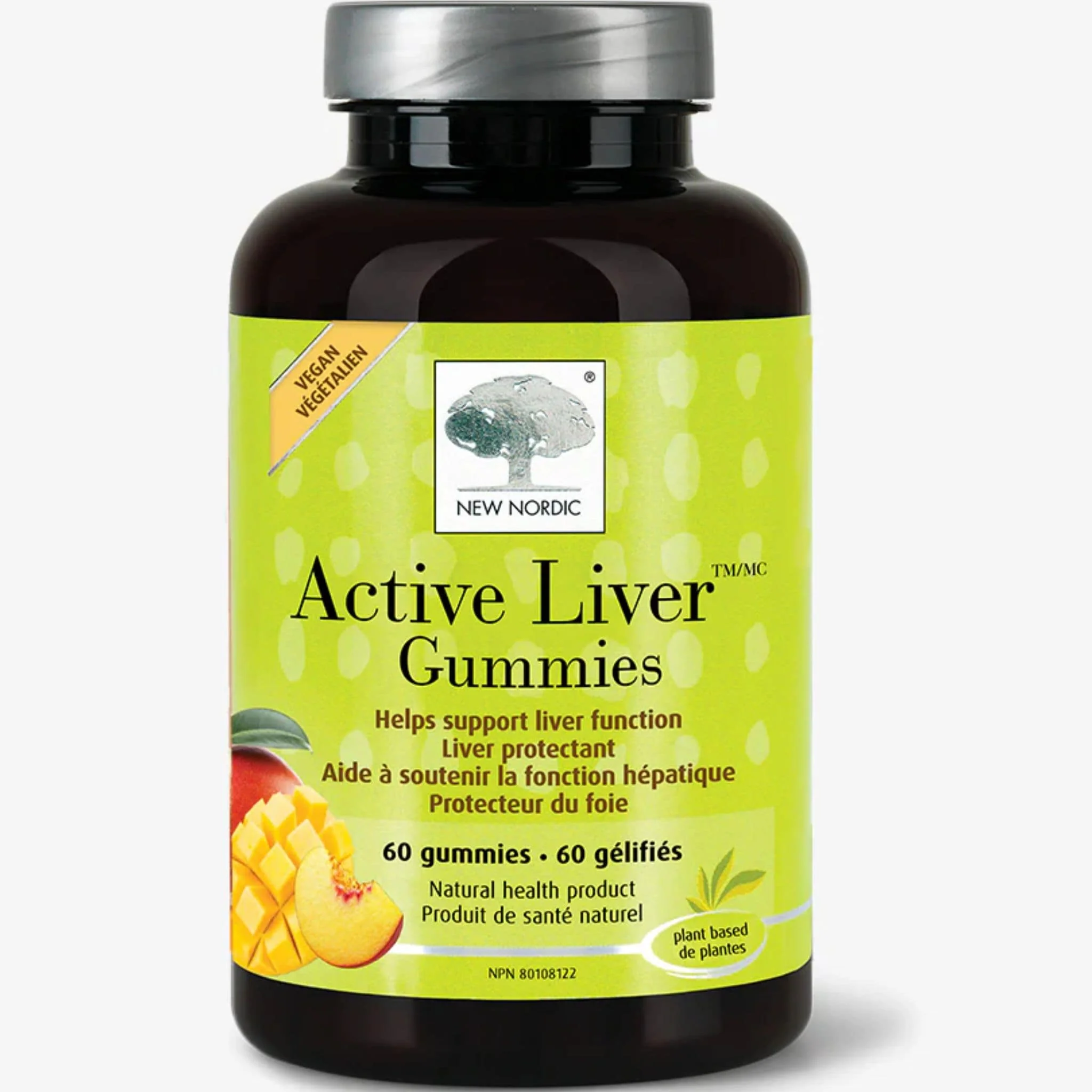 New Nordic Active Liver Gummies, 60 Vegan Gummies