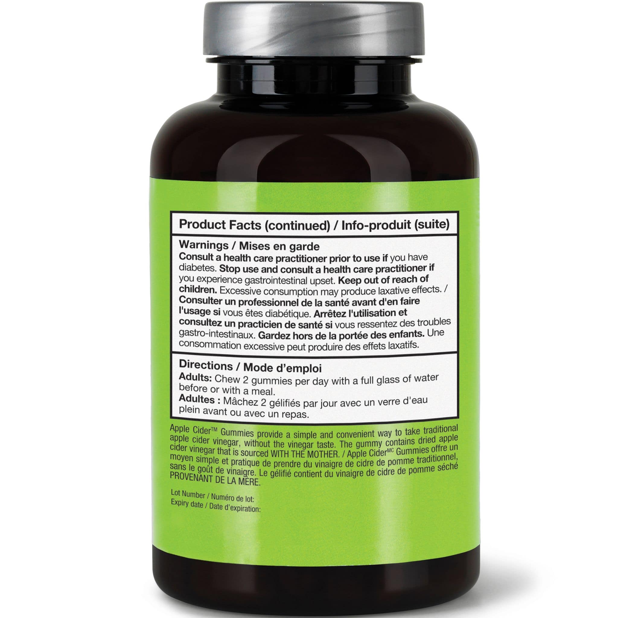 New Nordic Apple Cider Vinegar Gummies, 60 Vegan Gummies - Image 3