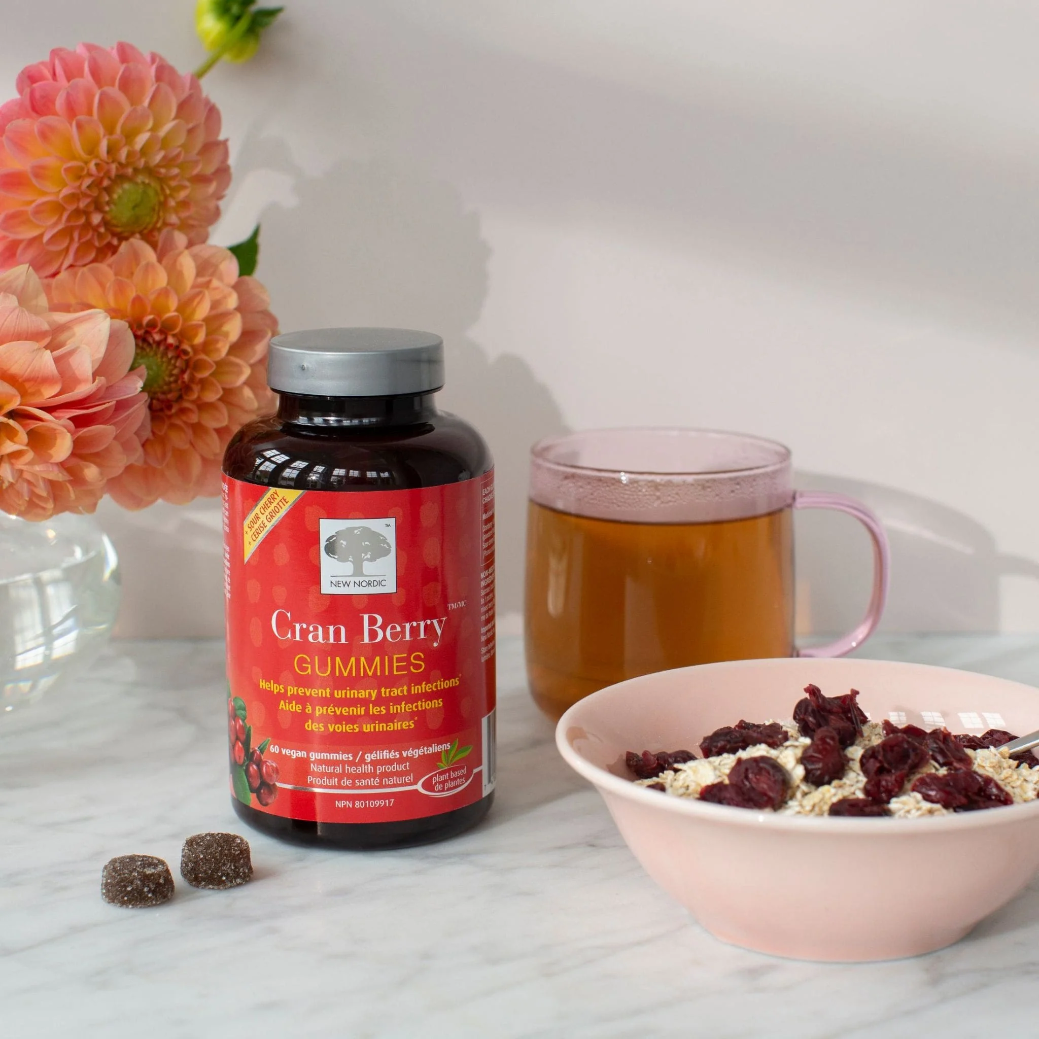 New Nordic CranBerry Gummies, Help Prevent Urinary Tract Infections, 60 Vegan Gummies - Image 5