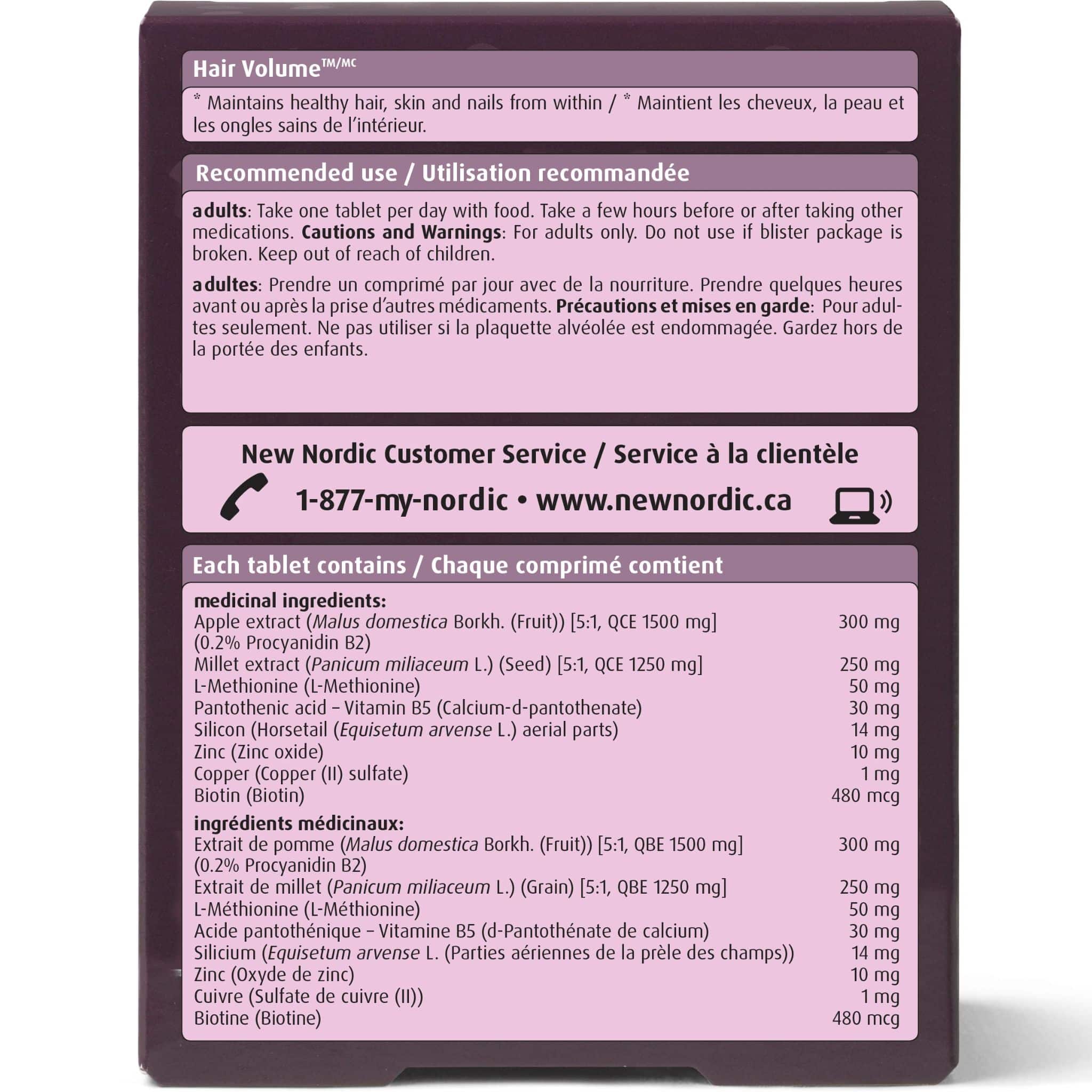 New Nordic Hair Volume, Coated Tablets - Image 2