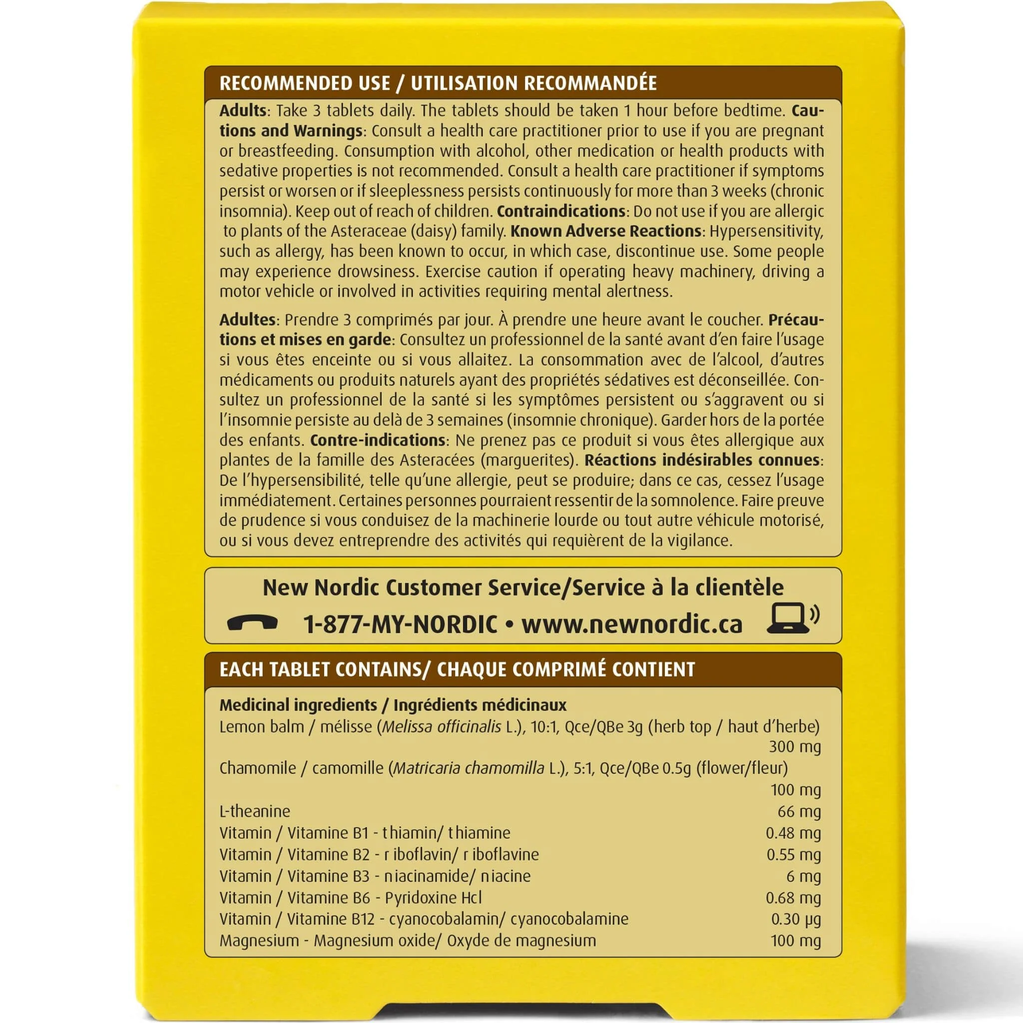 New Nordic Melissa Dream, 60 Tablets - Image 2