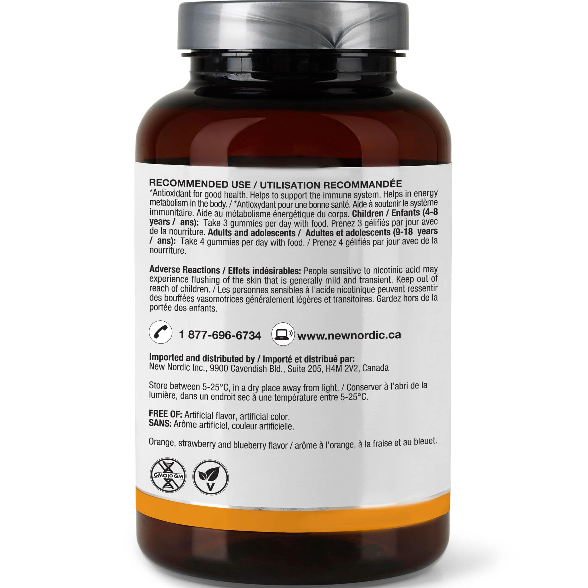 New Nordic Multi Vegan Gummies, 120 Gummies - Image 3