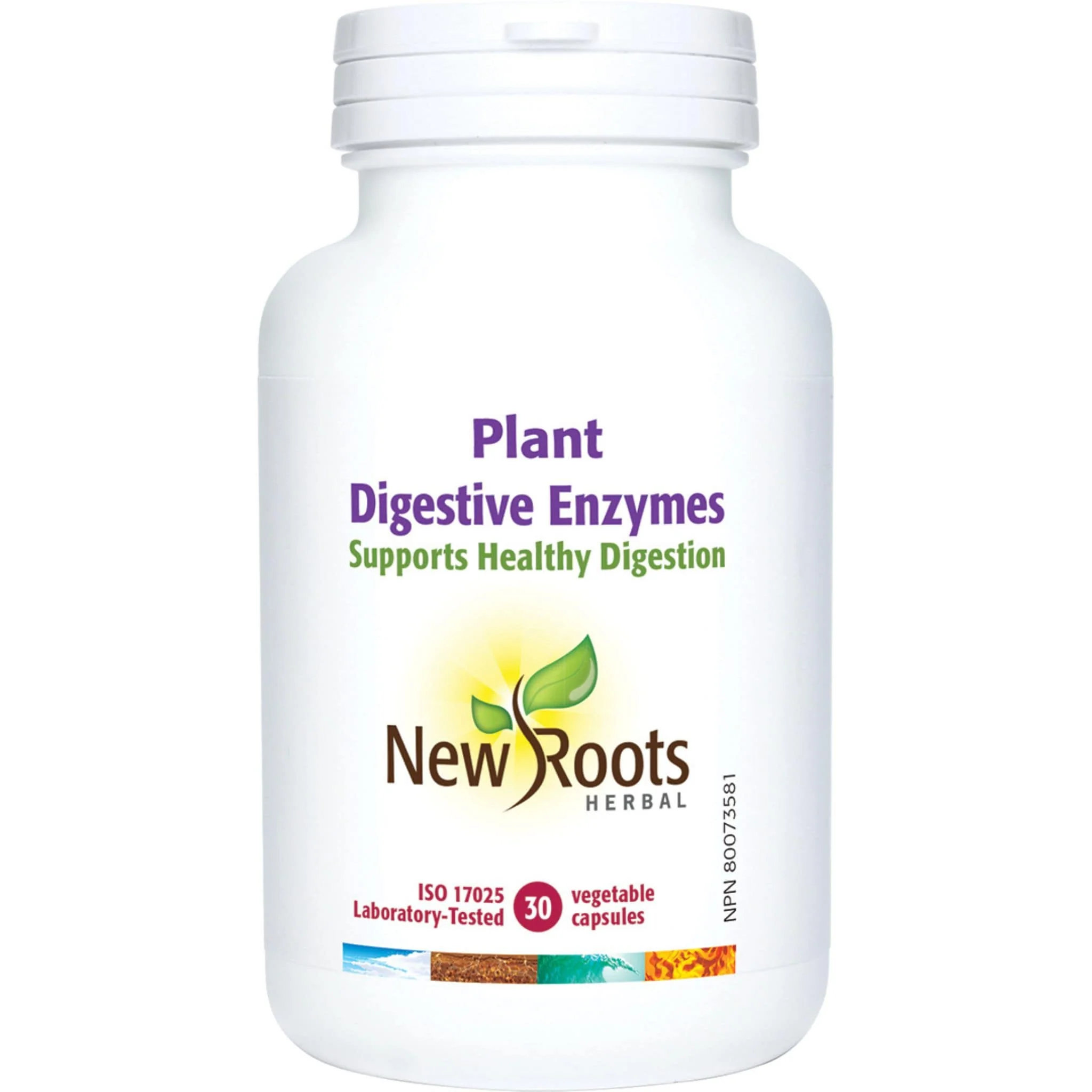New Roots Plant Digestive Enzymes 375mg