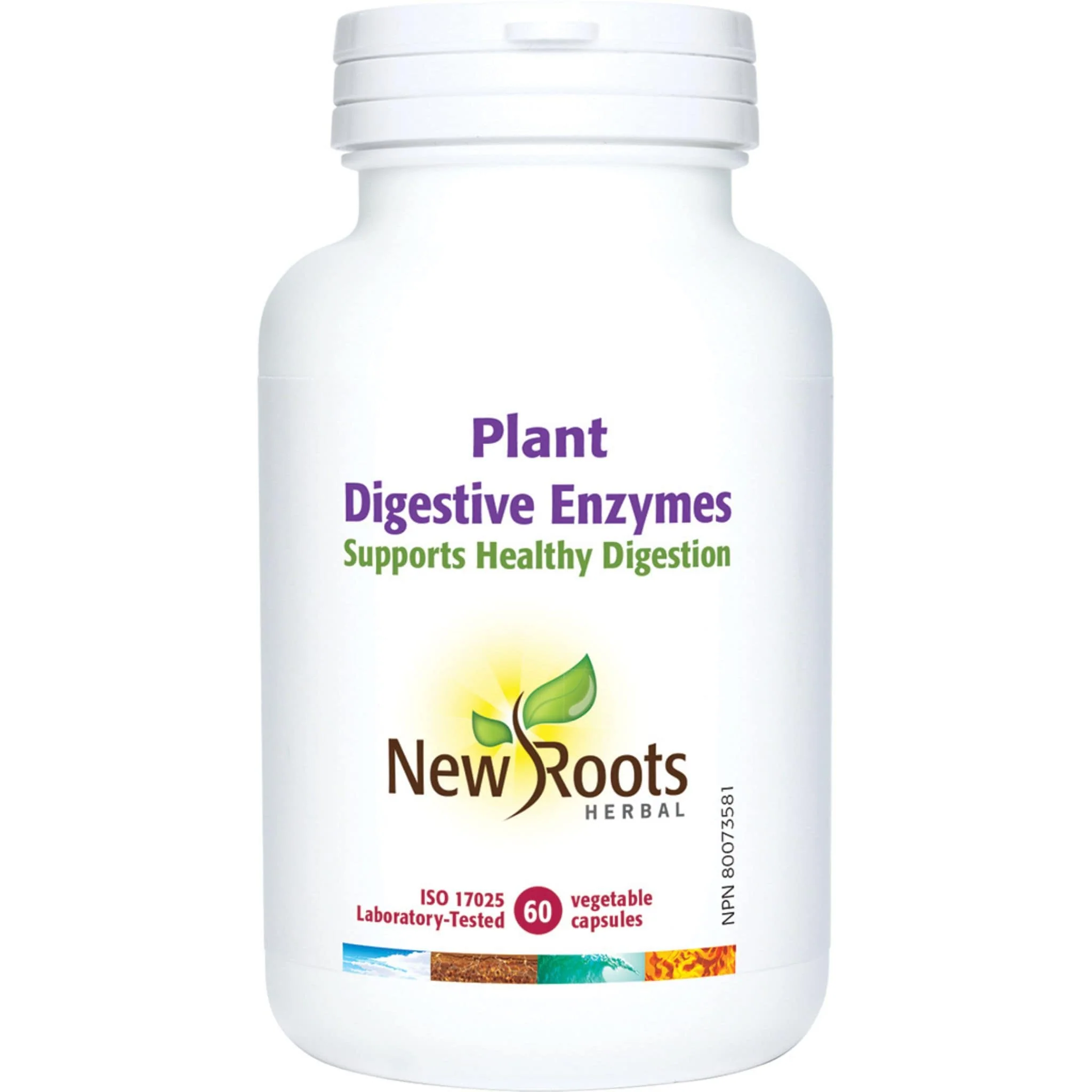 New Roots Plant Digestive Enzymes 375mg - Image 2