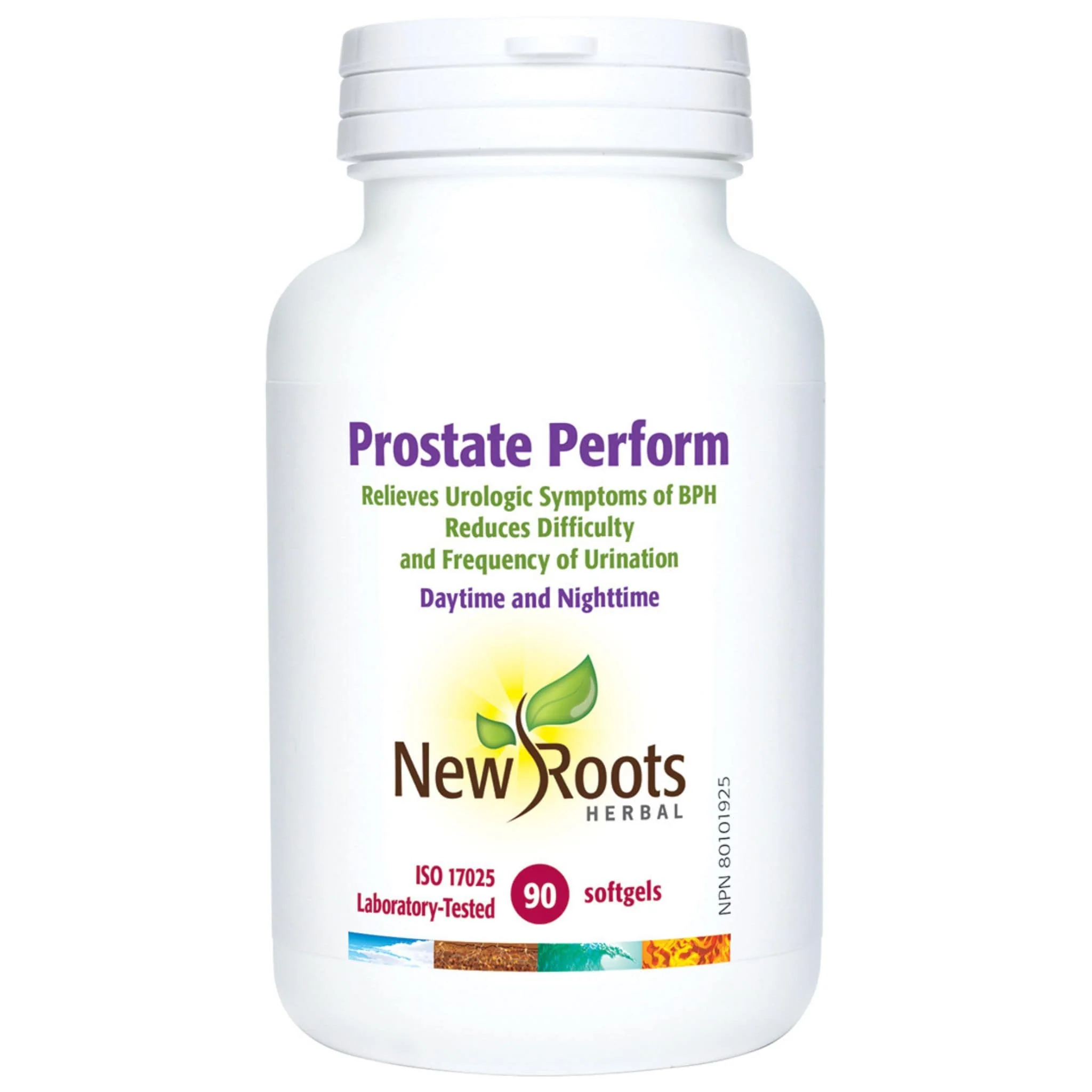 New Roots Prostate Perform Softgels, Certified Organic Prostate Support Supplement, Helps stop prostate growth and reduce symptoms, 98% Success Rate in Clinical Studies - Image 4