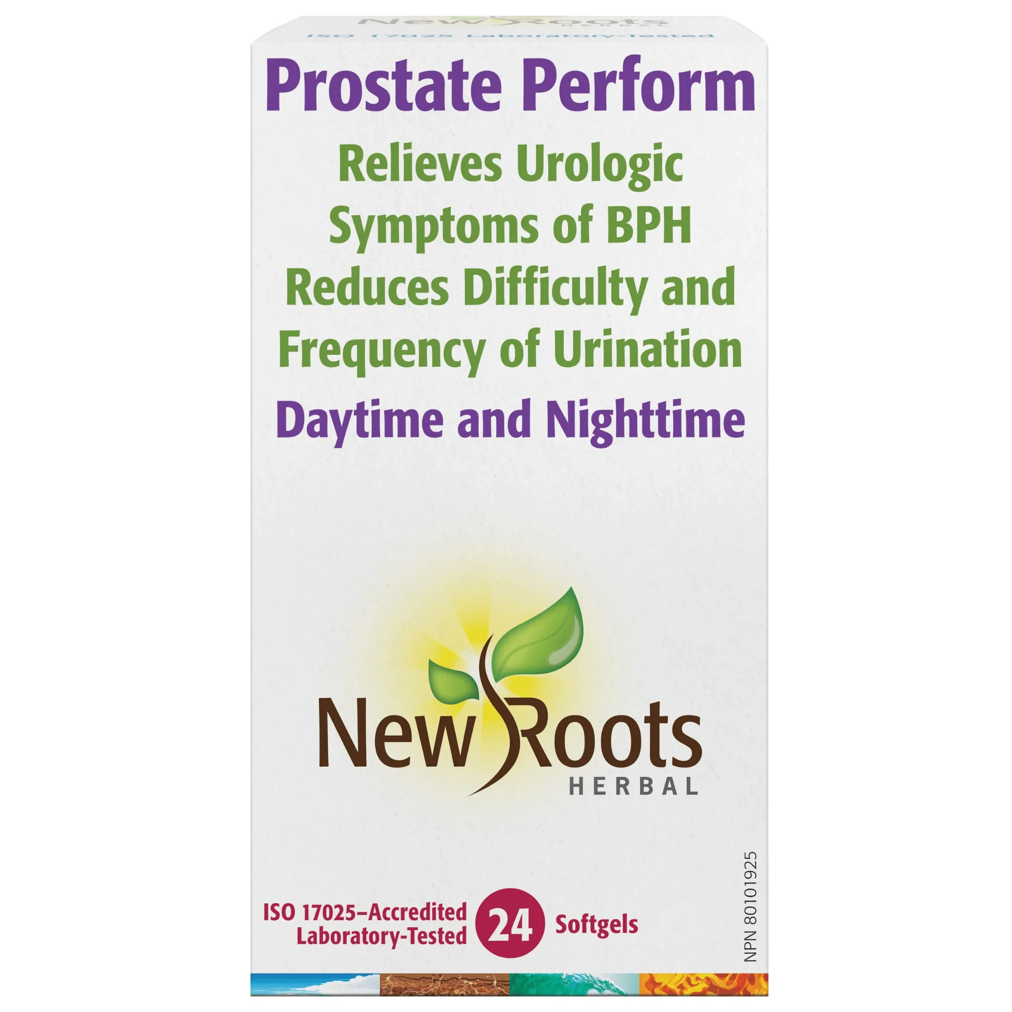 New Roots Prostate Perform Softgels, Certified Organic Prostate Support Supplement, Helps stop prostate growth and reduce symptoms, 98% Success Rate in Clinical Studies - Image 5