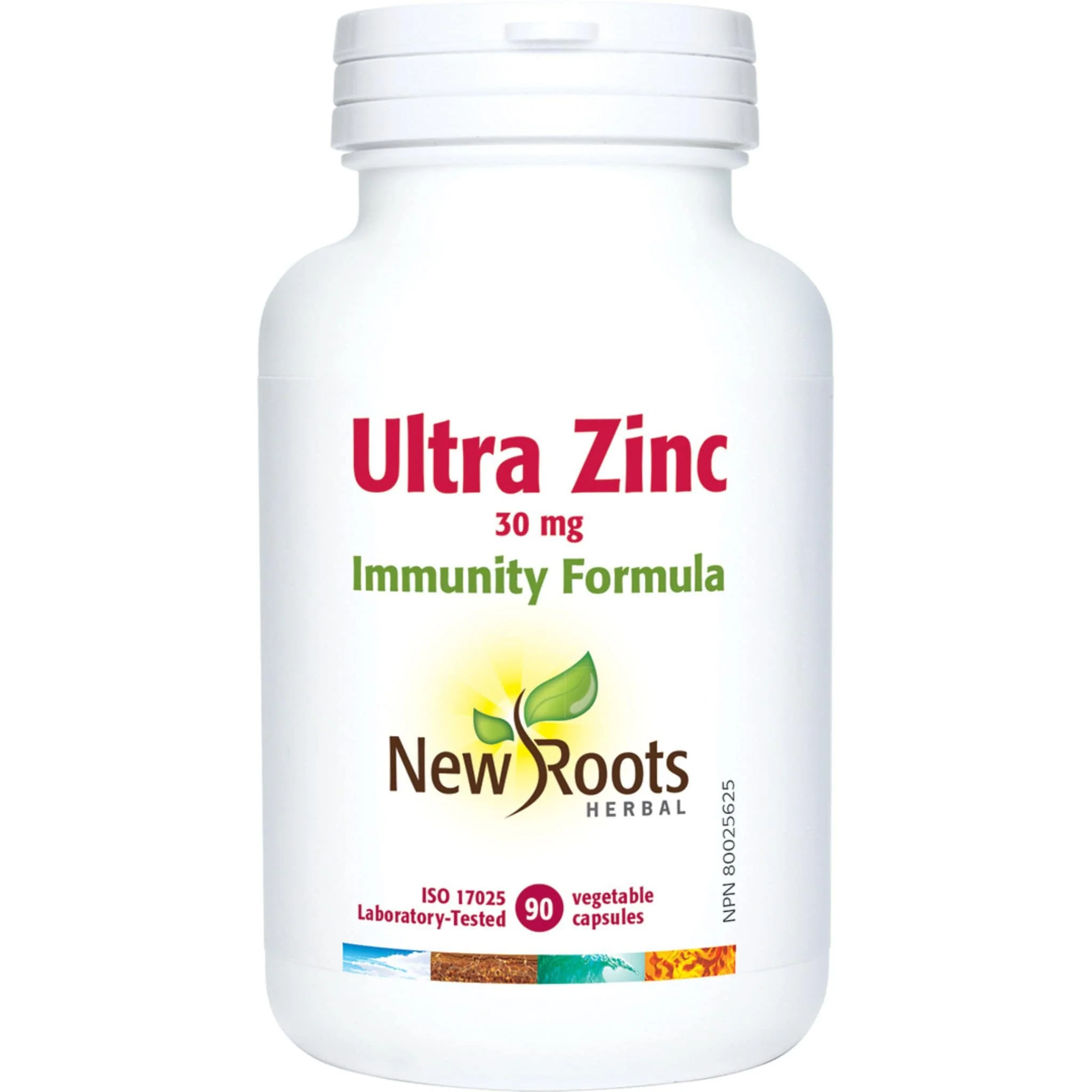 New Roots Ultra Zinc 30mg, 90 VCaps