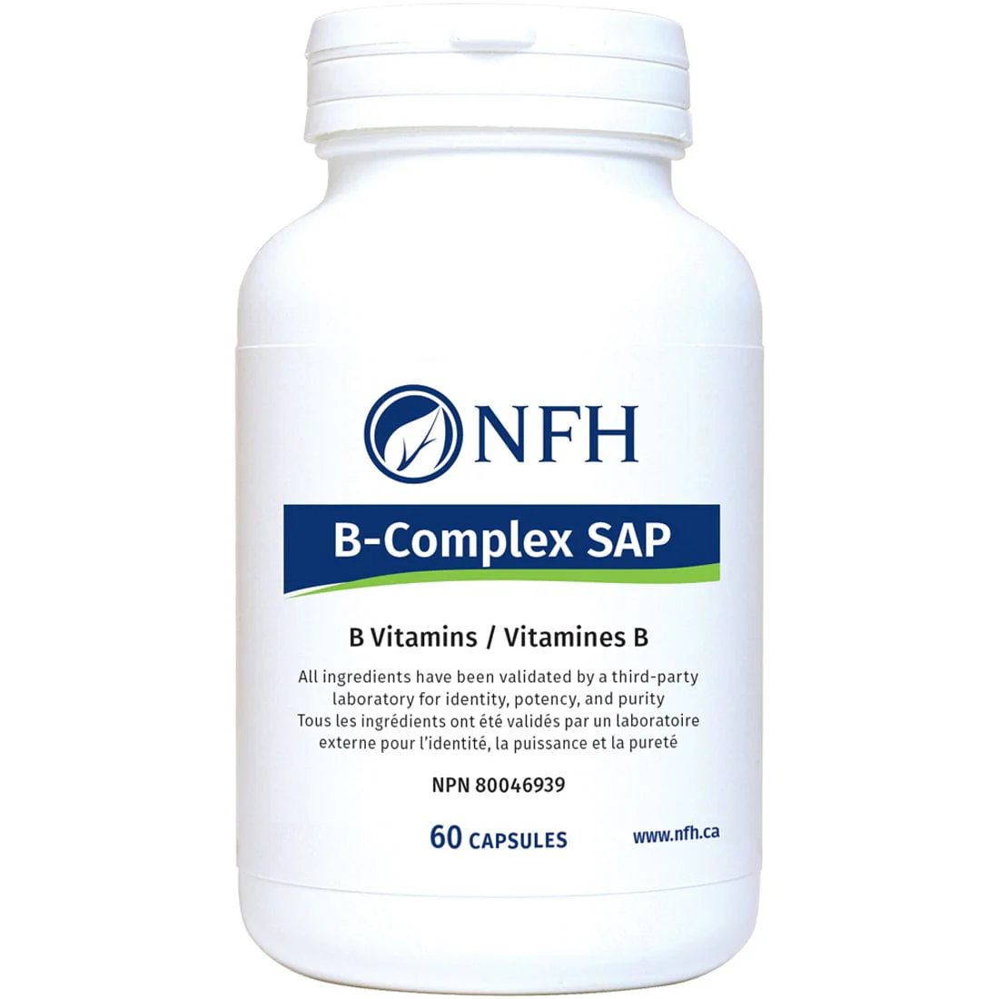 NFH B-Complex SAP, 60 Capsules