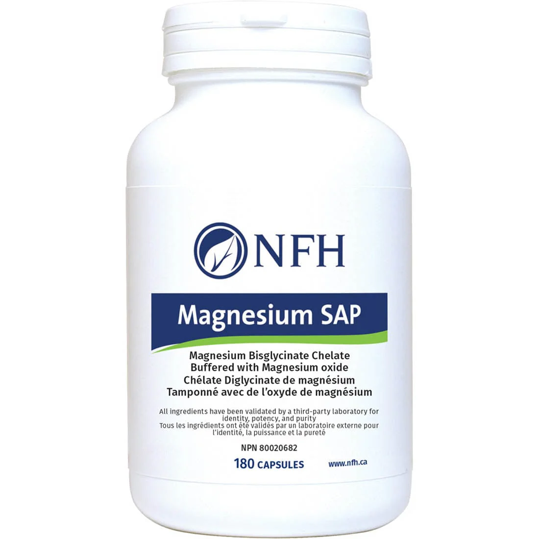 NFH Magnesium SAP, Magnesium Bisglycinate Capsules - Image 3
