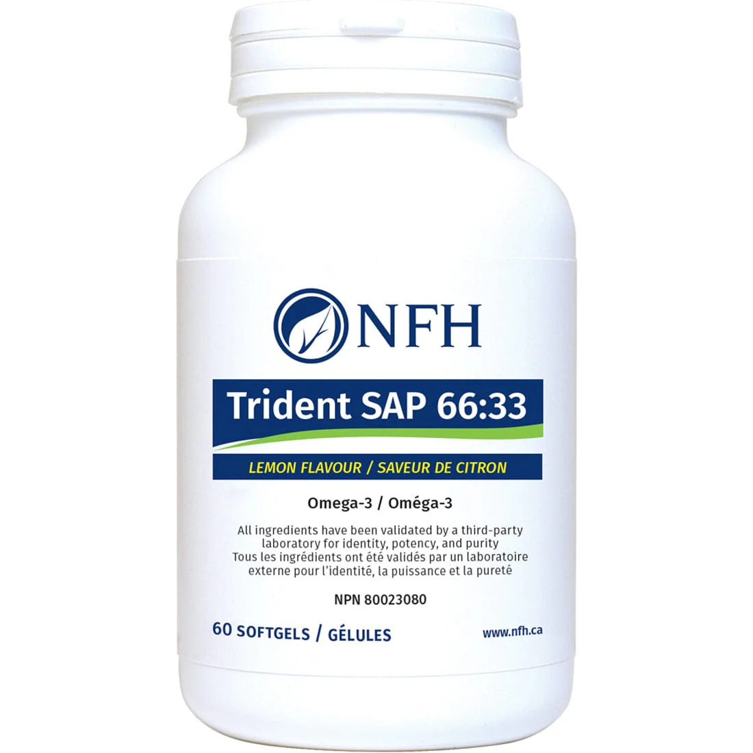 NFH Trident SAP 66:33 Omega 3 Fish Oil Softgels - Image 2