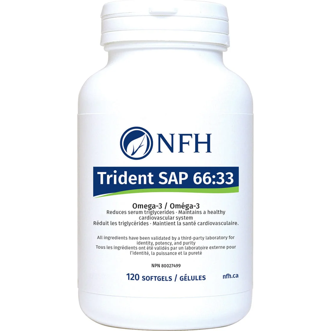 NFH Trident SAP 66:33 Omega 3 Fish Oil Softgels - Image 5