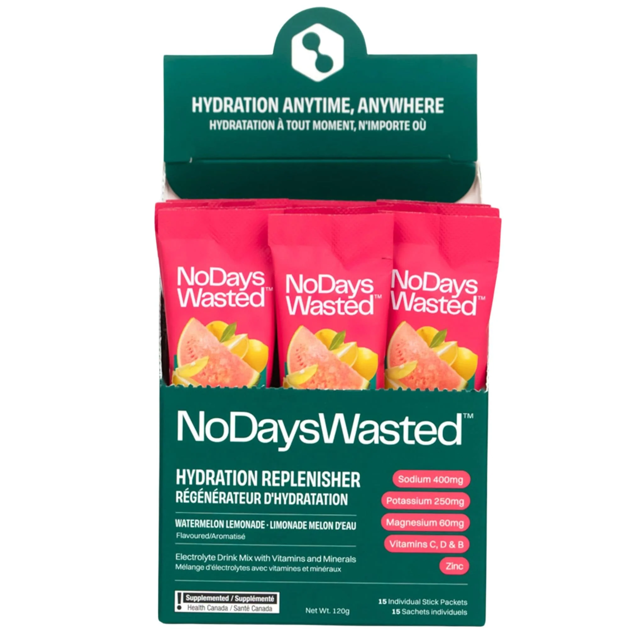 No Days Wasted Hydration Replenisher, 15 Pack - Image 7