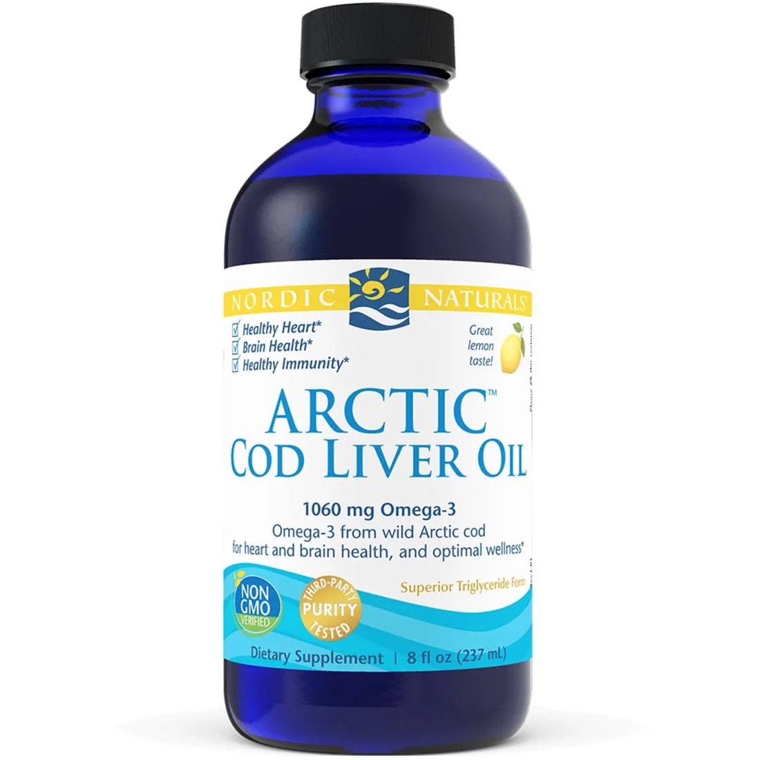 Nordic Naturals Arctic Cod Liver Oil Liquid - Image 3