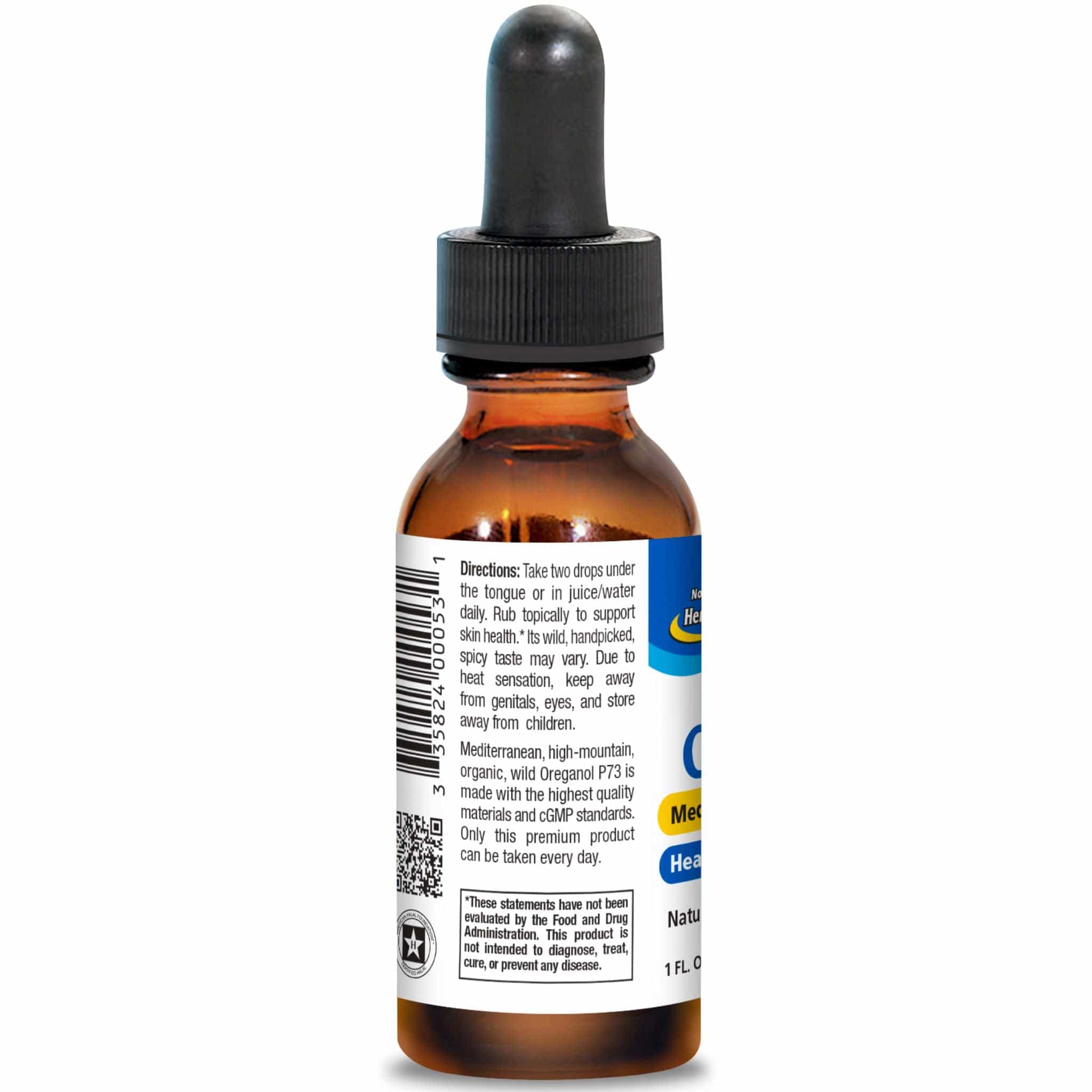 North American Herb and Spice Oreganol P73 Oil, 13ml-30ml - Image 2
