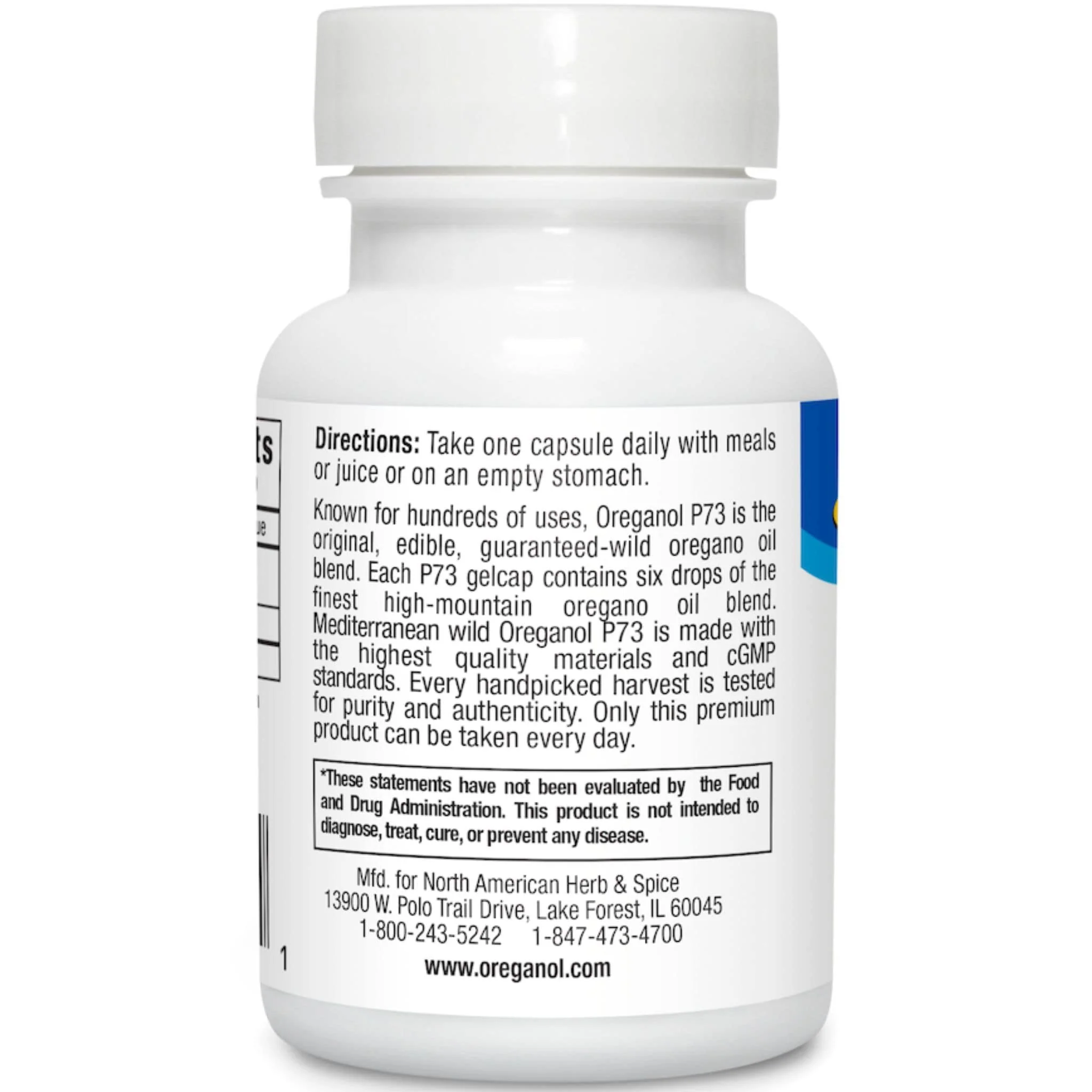North American Herb and Spice Oreganol P73, 60-120 Softgels - Image 2