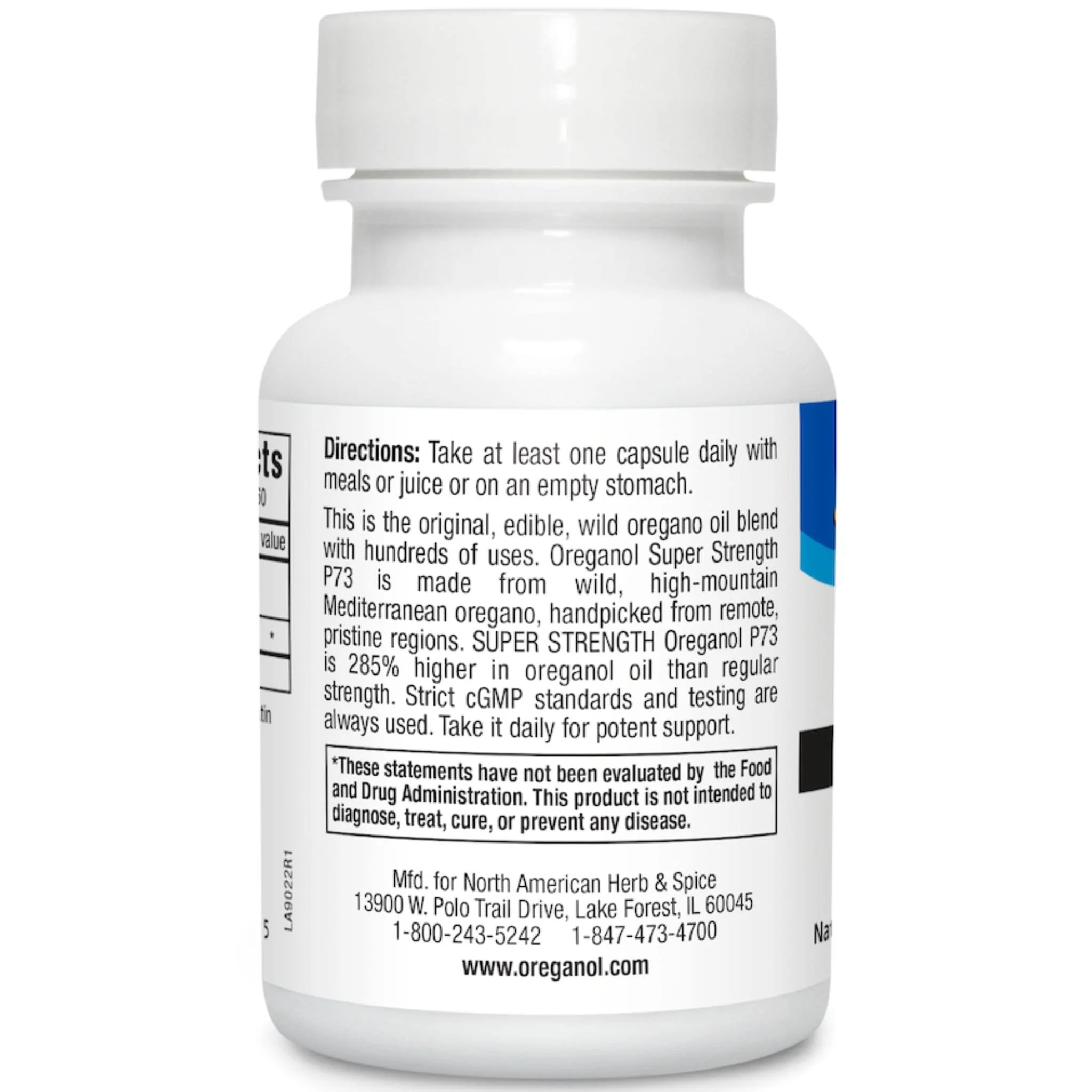 North American Herb and Spice Super Strength Oreganol P73, Softgel - Image 2