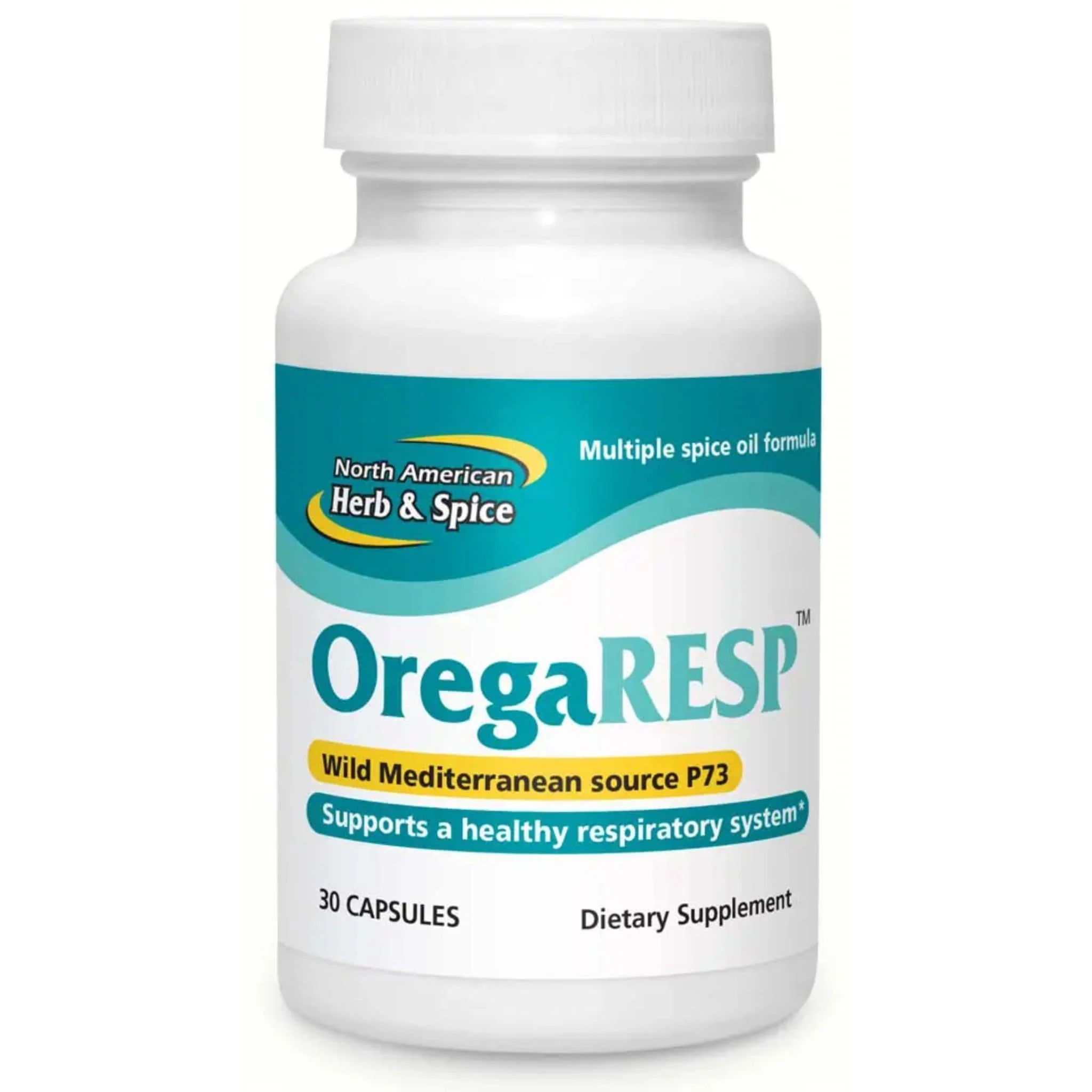 North American Herb and Spice OregaResp P73, 30-90 Vegetable Capsules