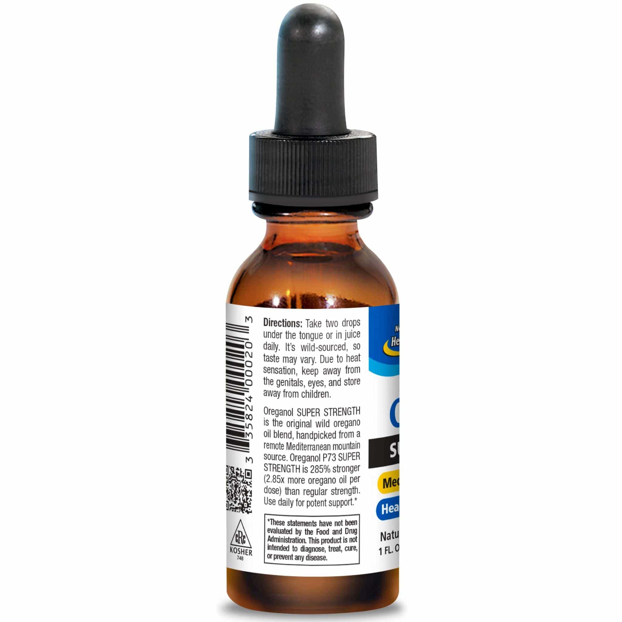 North American Herb and Spice Super Strength Oreganol P73, Oil of Oregano, 13ml-30ml - Image 2