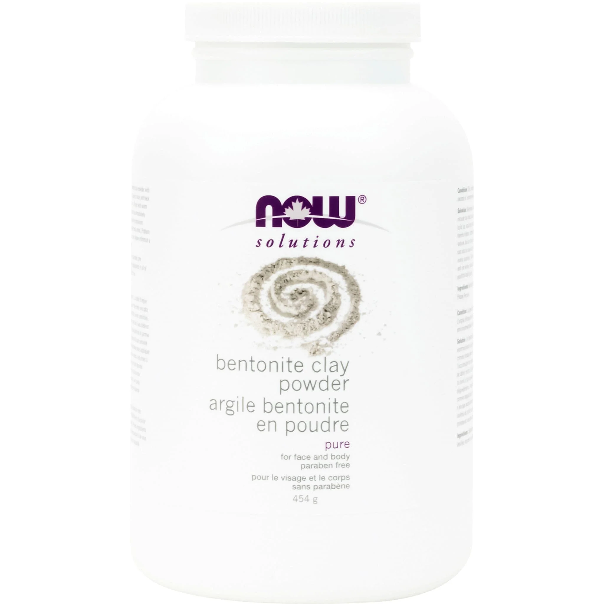 NOW Bentonite Clay Powder, 1lb
