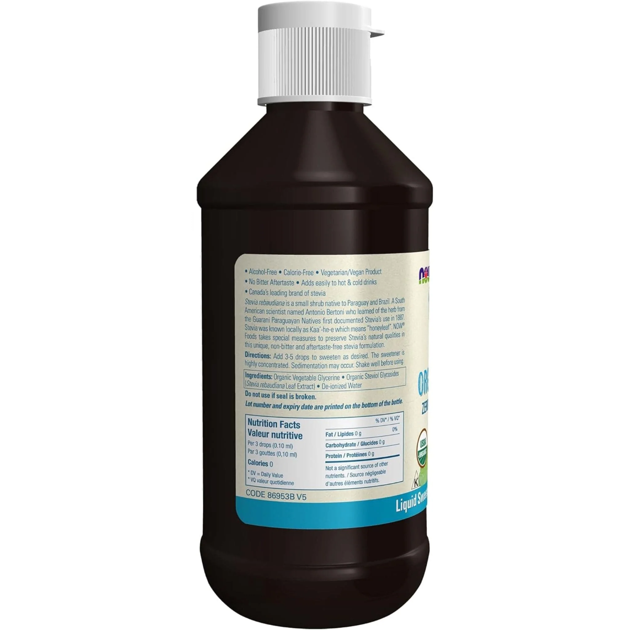 NOW Better Stevia Liquid Drops, Alcohol Free, No Bitter Aftertaste, Zero Calorie Sweetener, Natural - Image 6