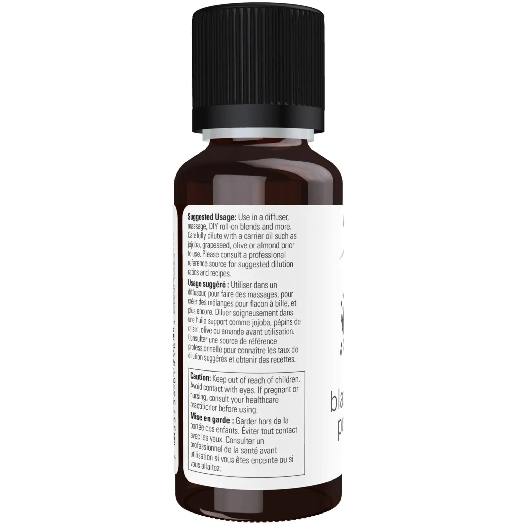 NOW Black Pepper Oil, 30ml - Image 4