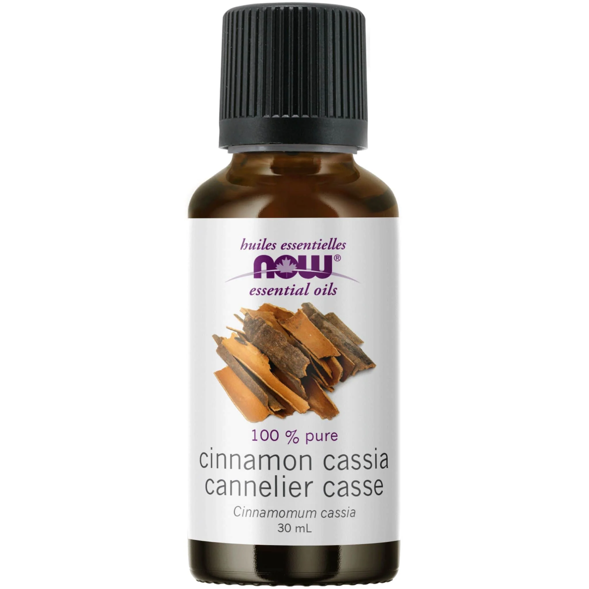 NOW Cinnamon Cassia Oil (Aromatherapy), 30ml