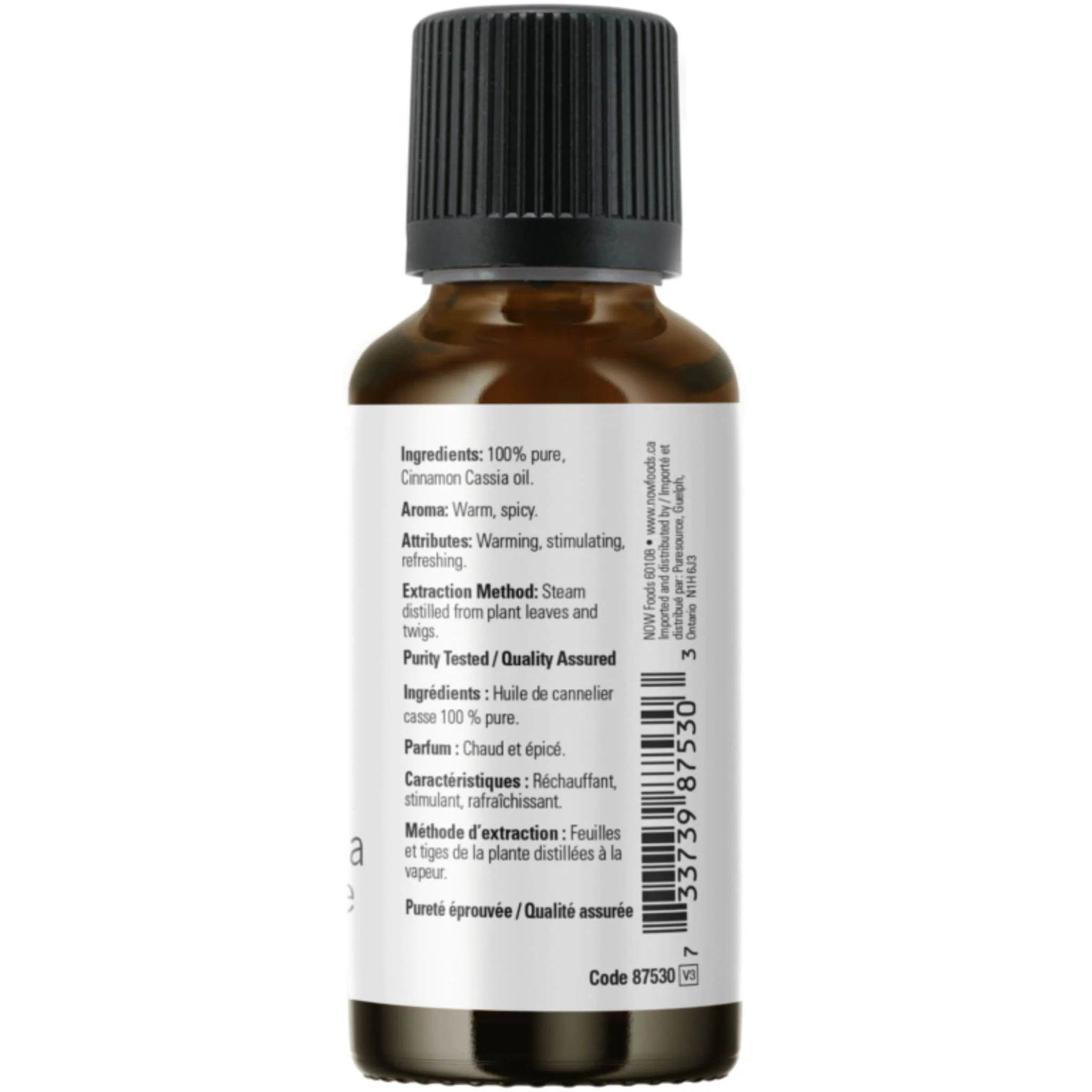 NOW Cinnamon Cassia Oil (Aromatherapy), 30ml - Image 2