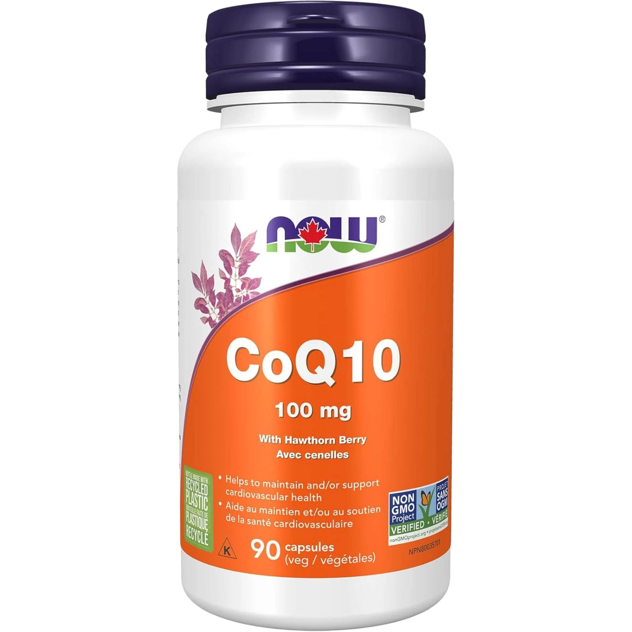 NOW CoQ10 100mg with Hawthorn