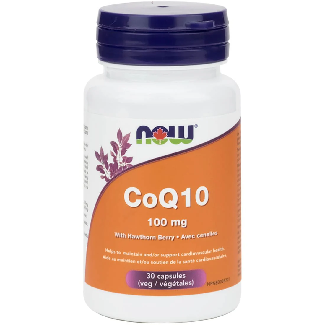 NOW CoQ10 100mg with Hawthorn - Image 6