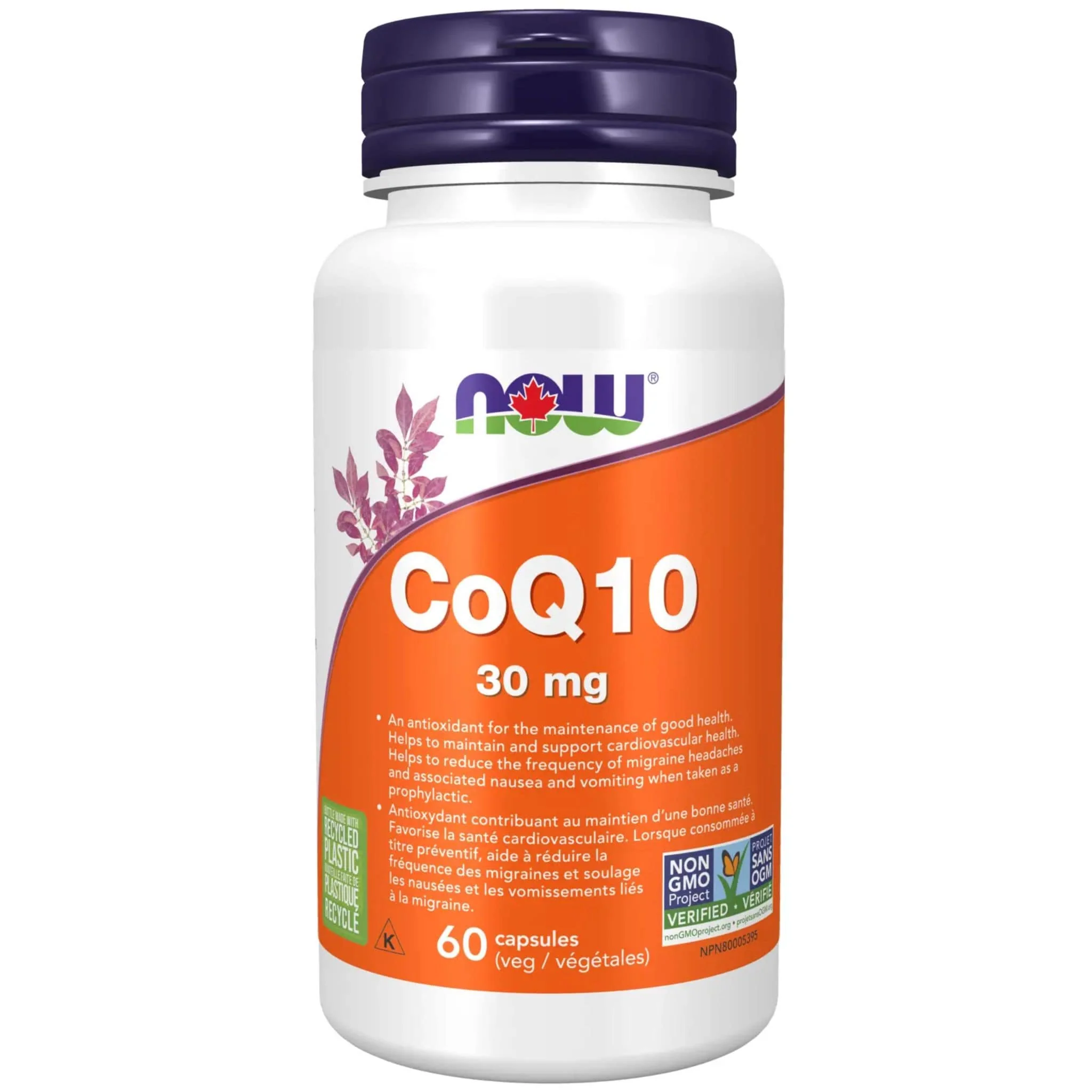 NOW CoQ10, 30mg, 60 VCaps