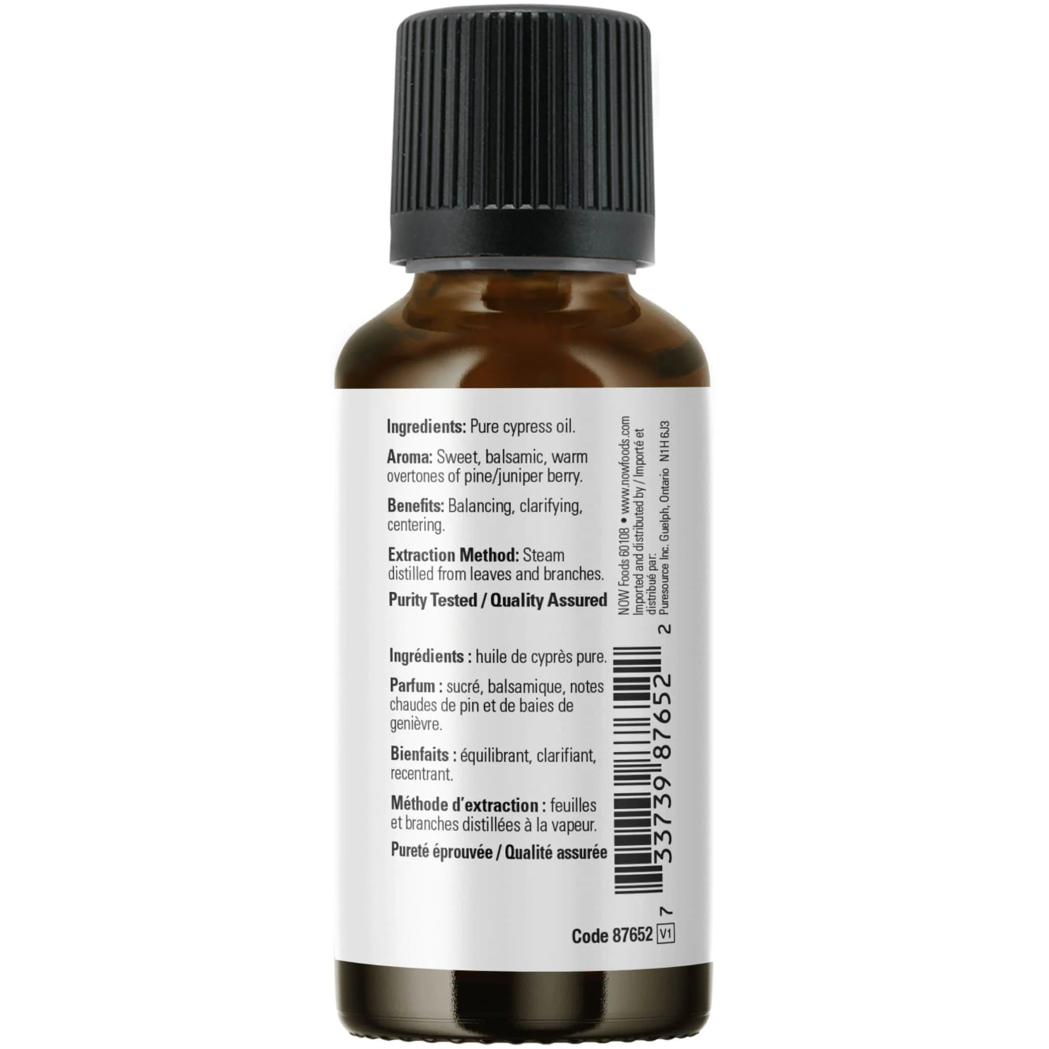 NOW Cypress Oil Pure (Aromatherapy), 30ml - Image 3