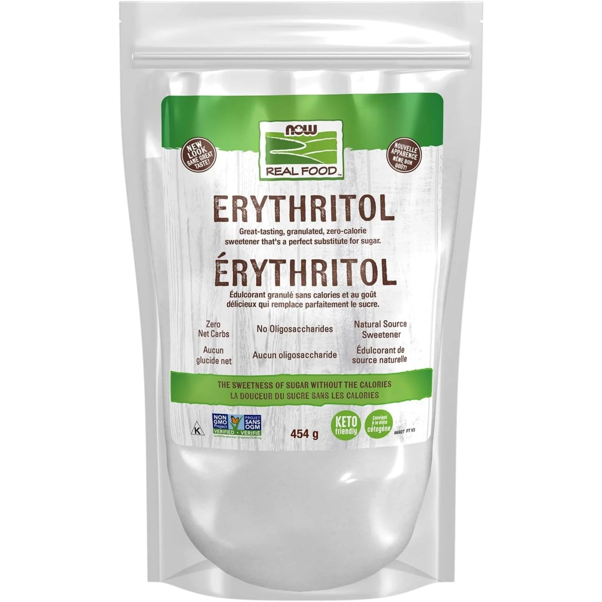 NOW Erythritol (100% Natural Low Carb Sweetener) - Image 4