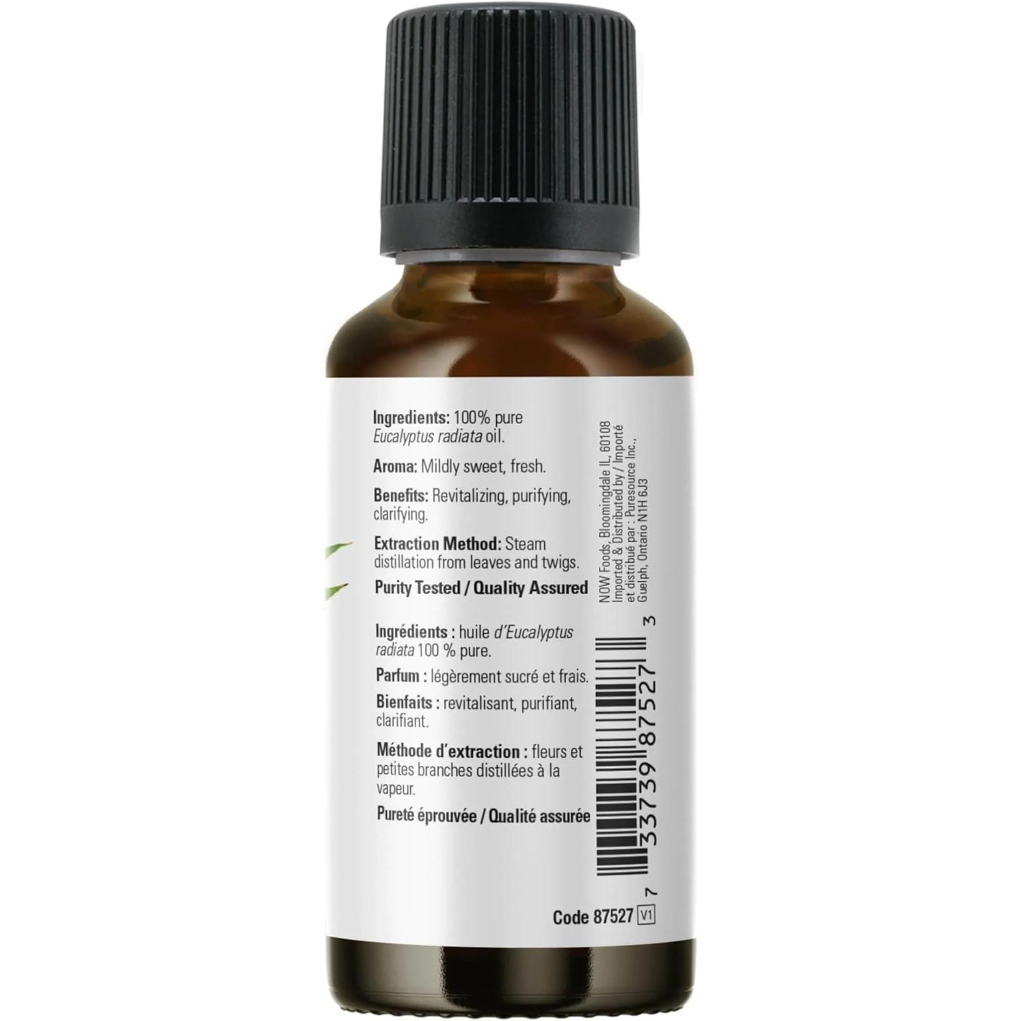 NOW Eucalyptus Radiata Oil, 30ml - Image 4