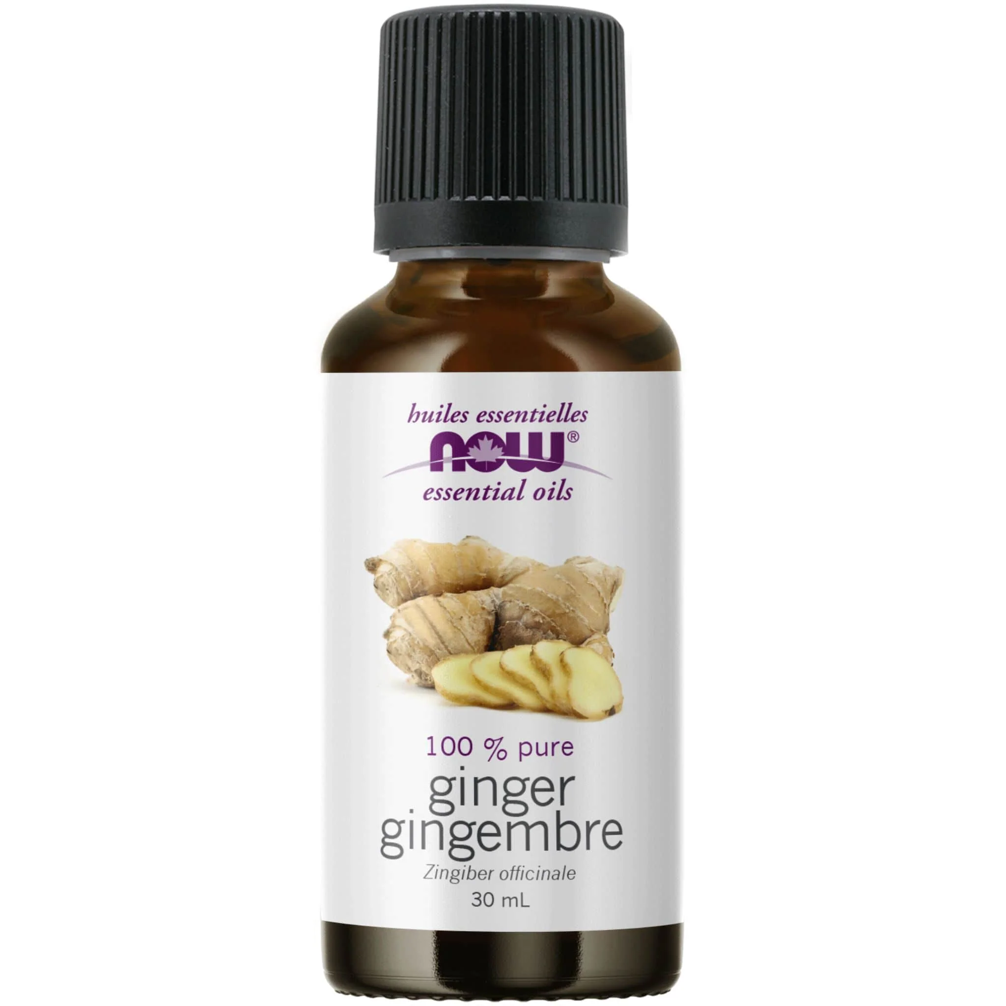 NOW Ginger Oil (Aromatherapy), 100% Pure, 30ml