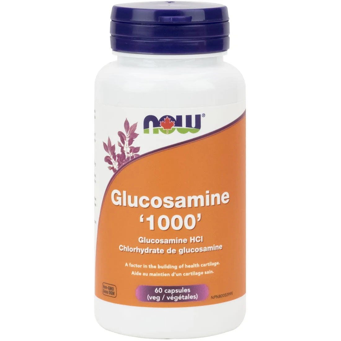 NOW Glucosamine HCL 1000mg Capsules - Image 6