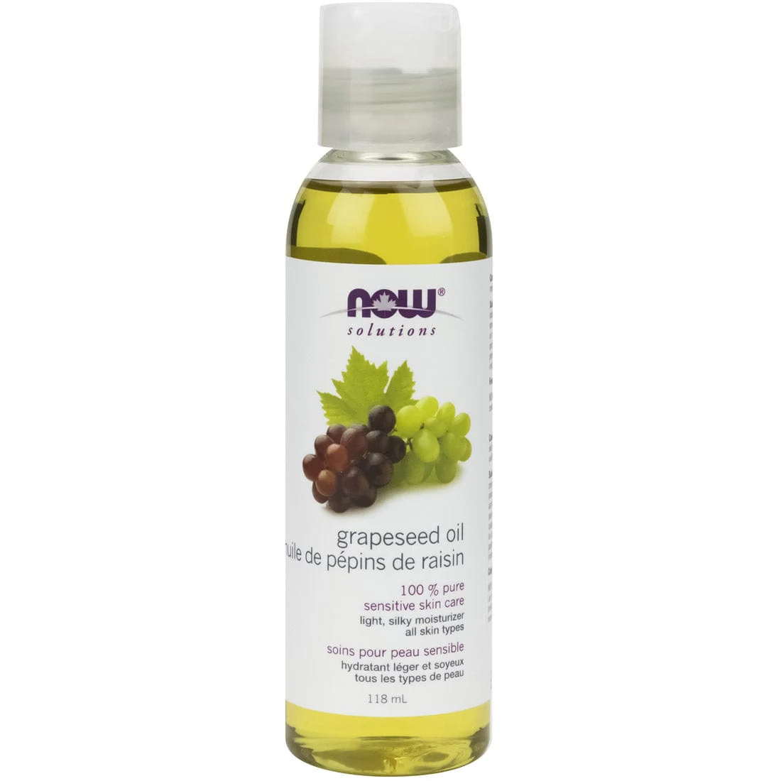 NOW Grapeseed Oil - Image 2