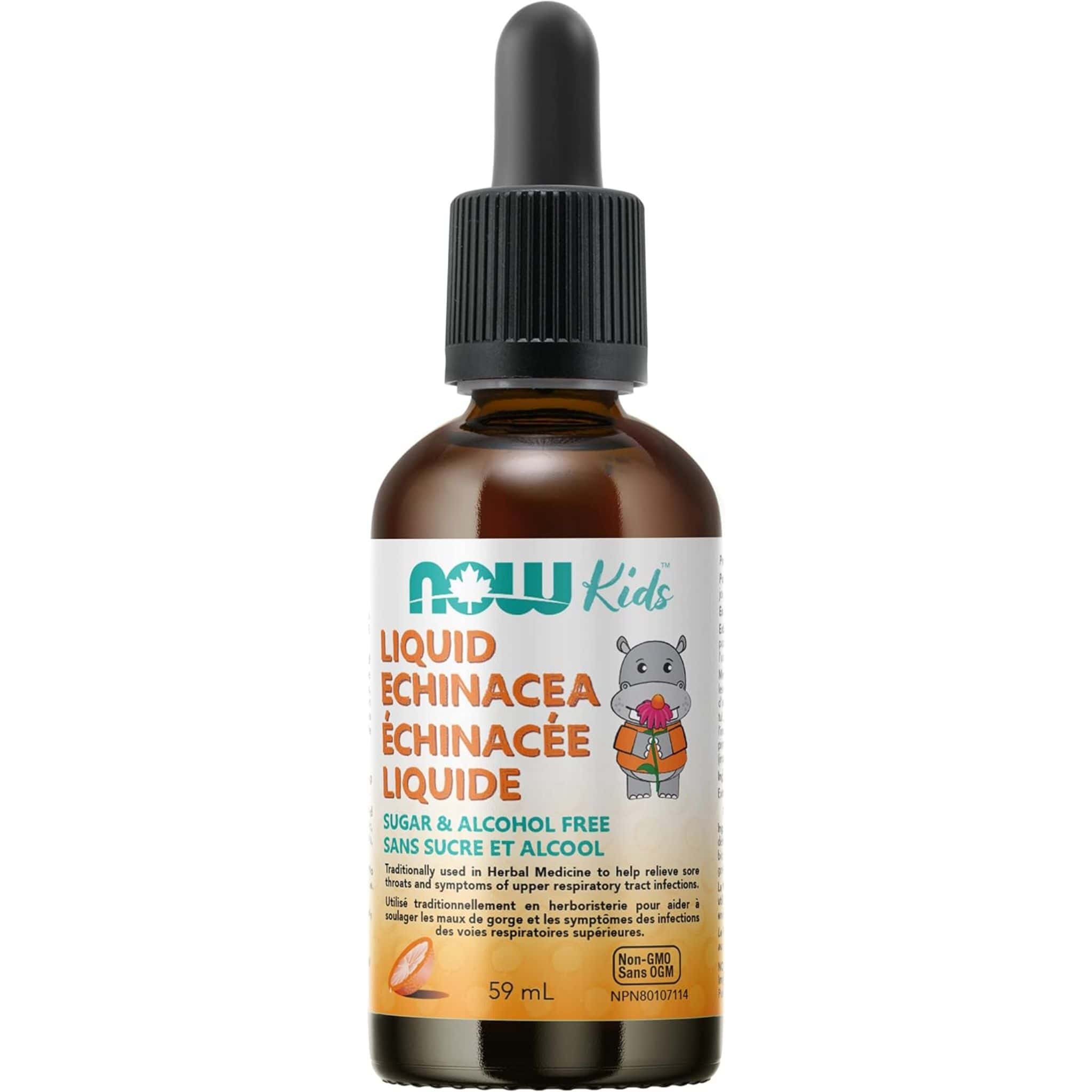 NOW Kids Liquid Echinacea, 59ml - Image 2