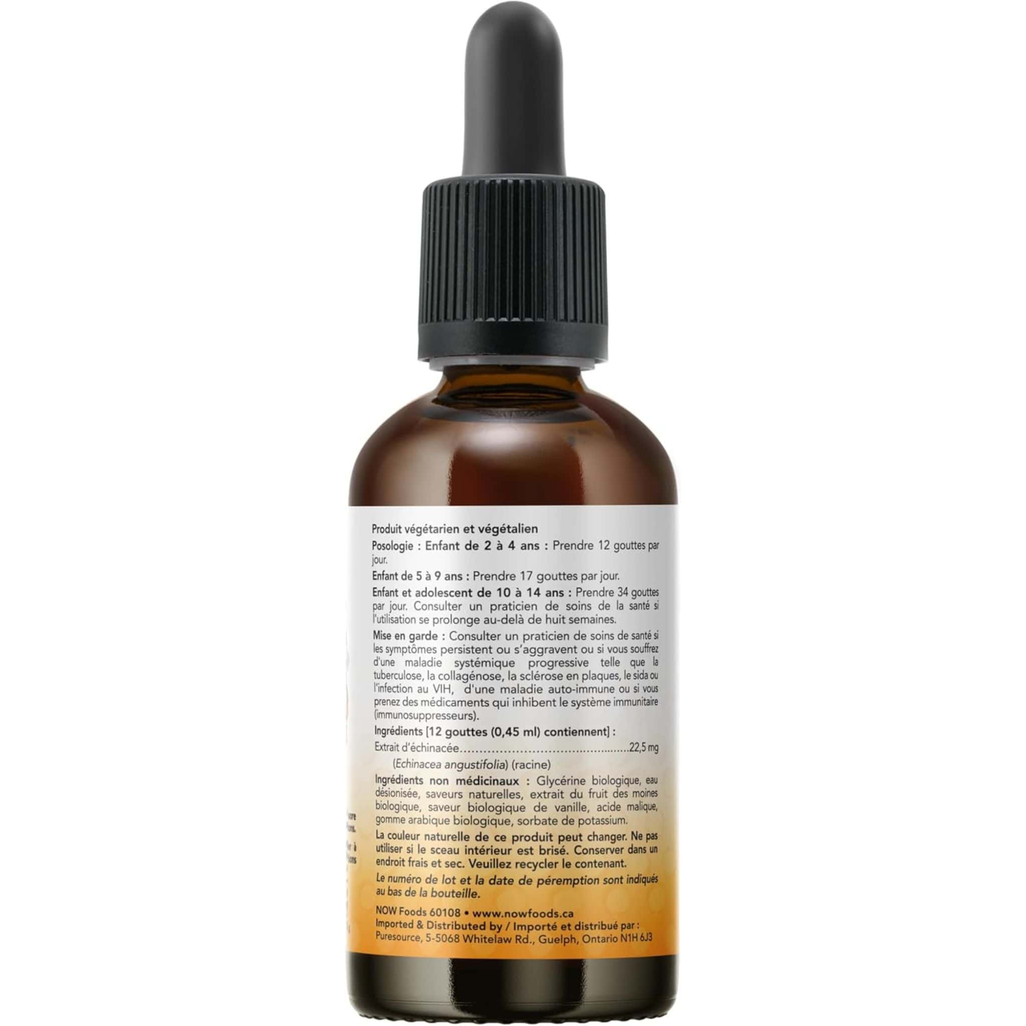 NOW Kids Liquid Echinacea, 59ml - Image 4