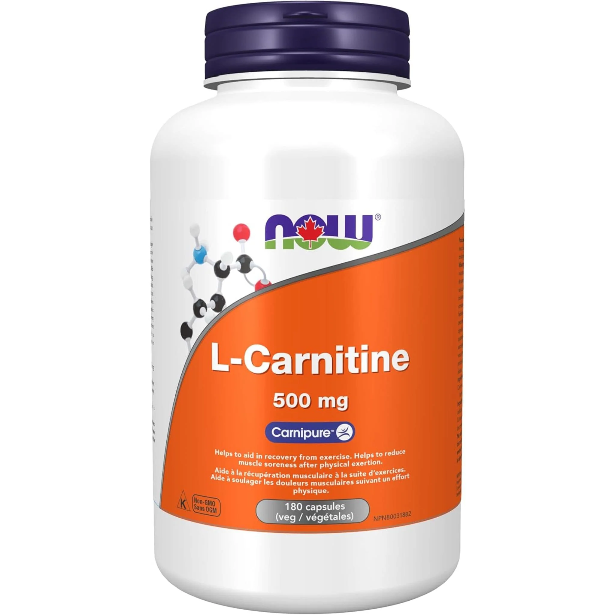 NOW L-Carnitine, 500mg - Image 5