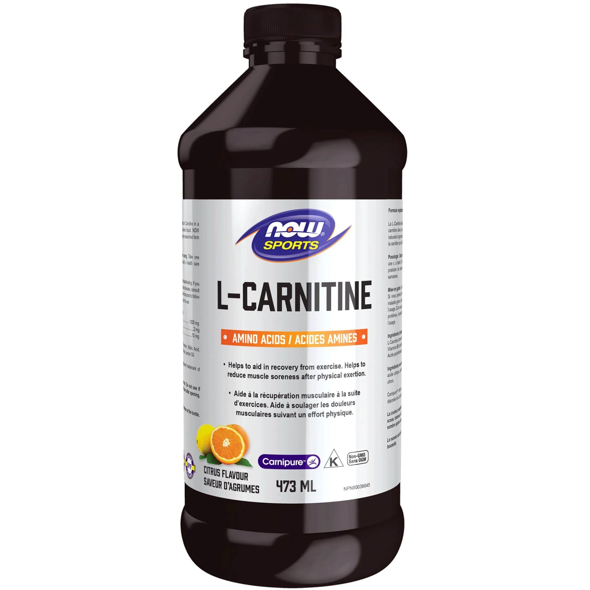 NOW L-Carnitine Liquid, 473ml - Image 2