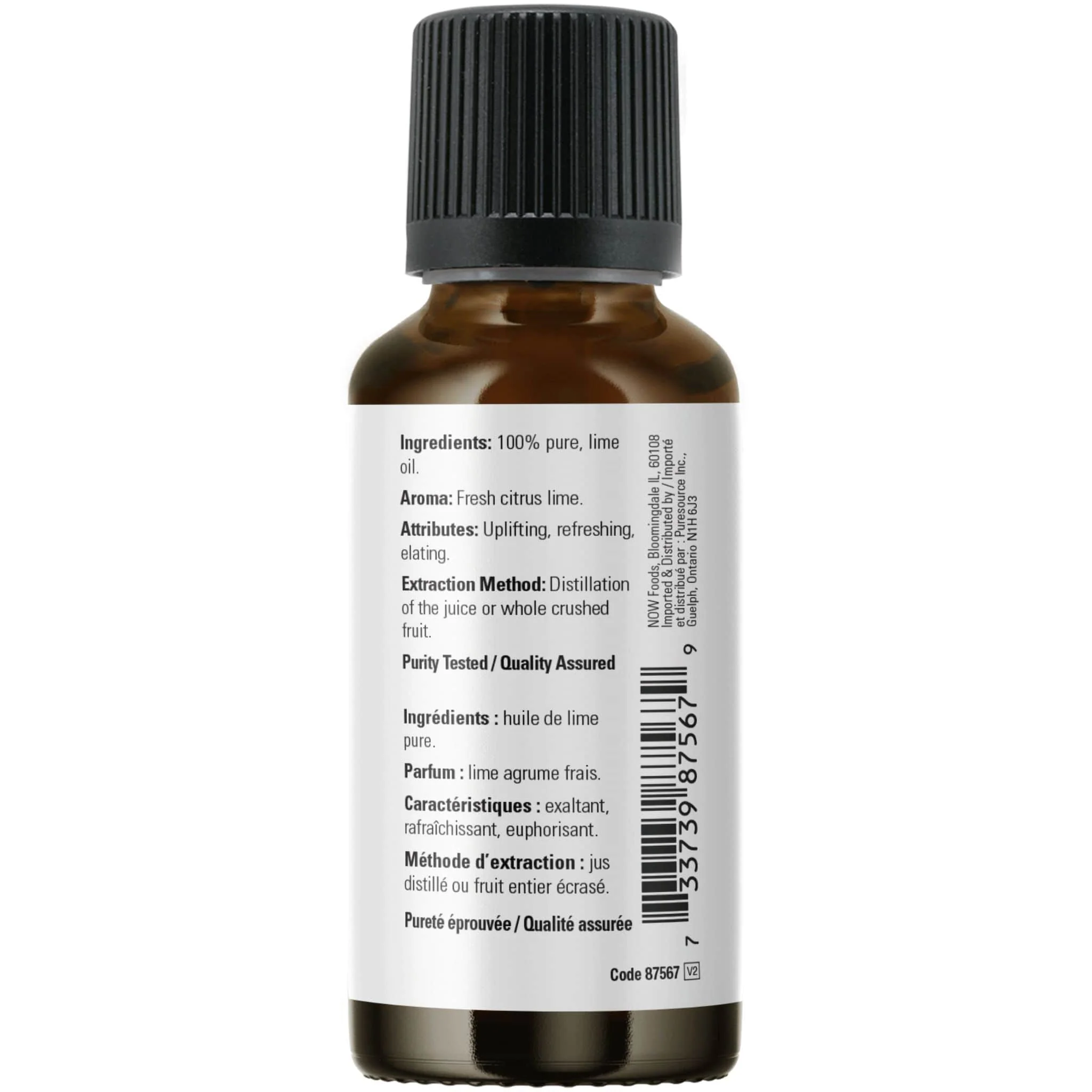 NOW Lime Oil (Aromatherapy), 30ml - Image 3