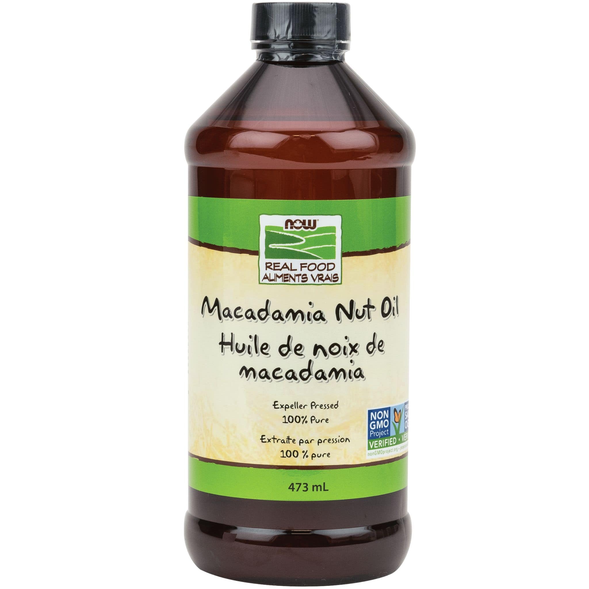 NOW Macadamia Nut Oil, 100% Pure, 473ml