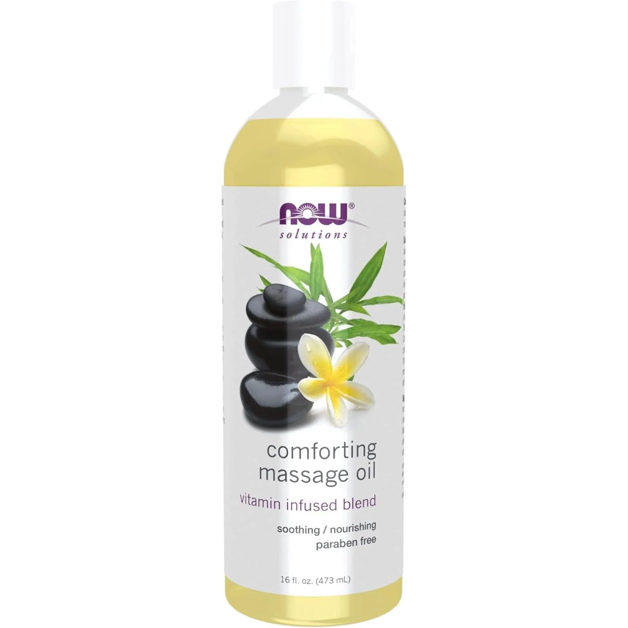 NOW Massage Oil, Skin Rejuvenating Blend, Paraben Free - Image 2