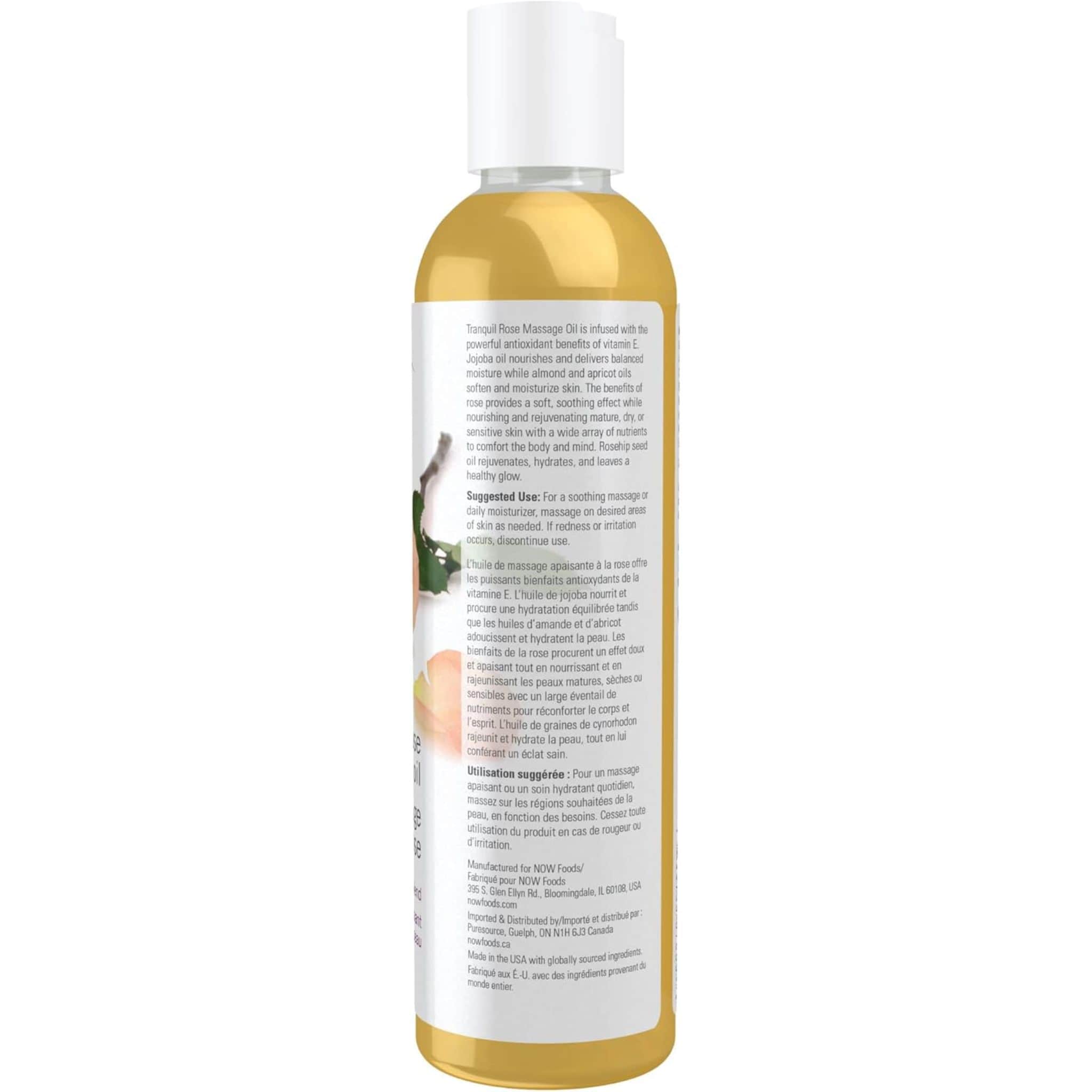 NOW Massage Oil, Skin Rejuvenating Blend, Paraben Free - Image 9
