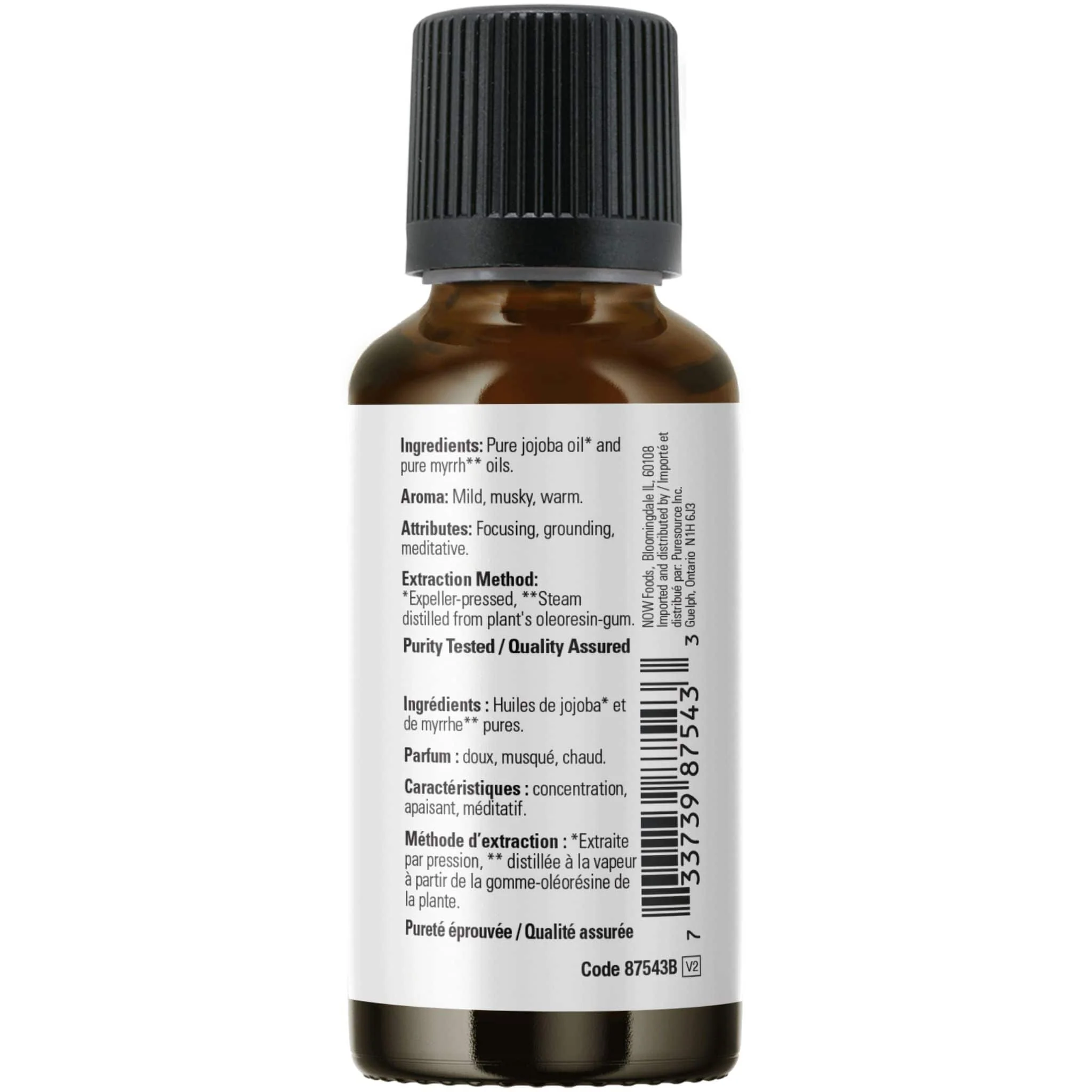 NOW Myrrh Oil Blend (Aromatherapy), 30ml - Image 4